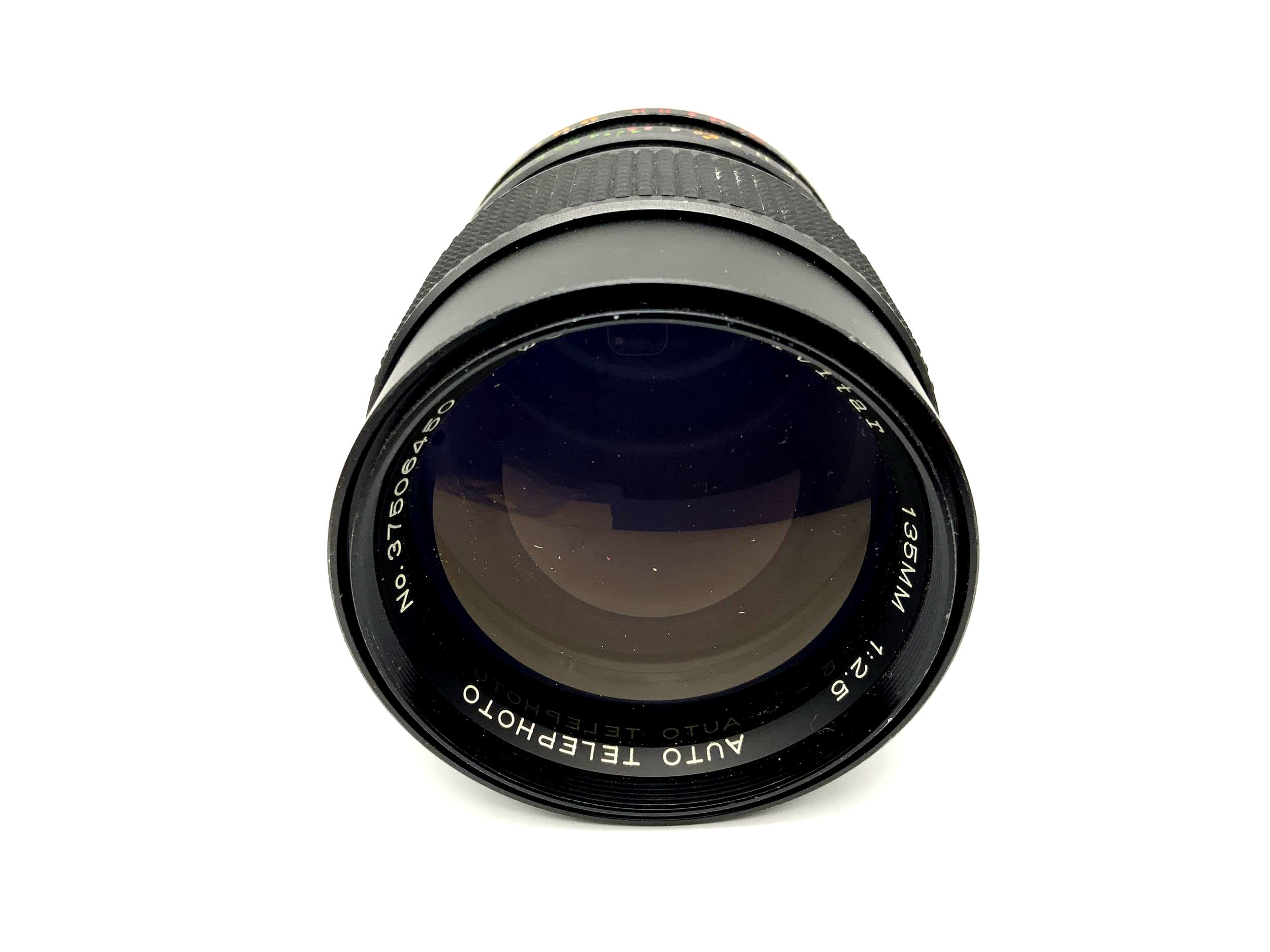 Vivitar 135mm 1:2.5 Objektiv Auto Telephoto Kamera Camera Lens (Minolta MD)