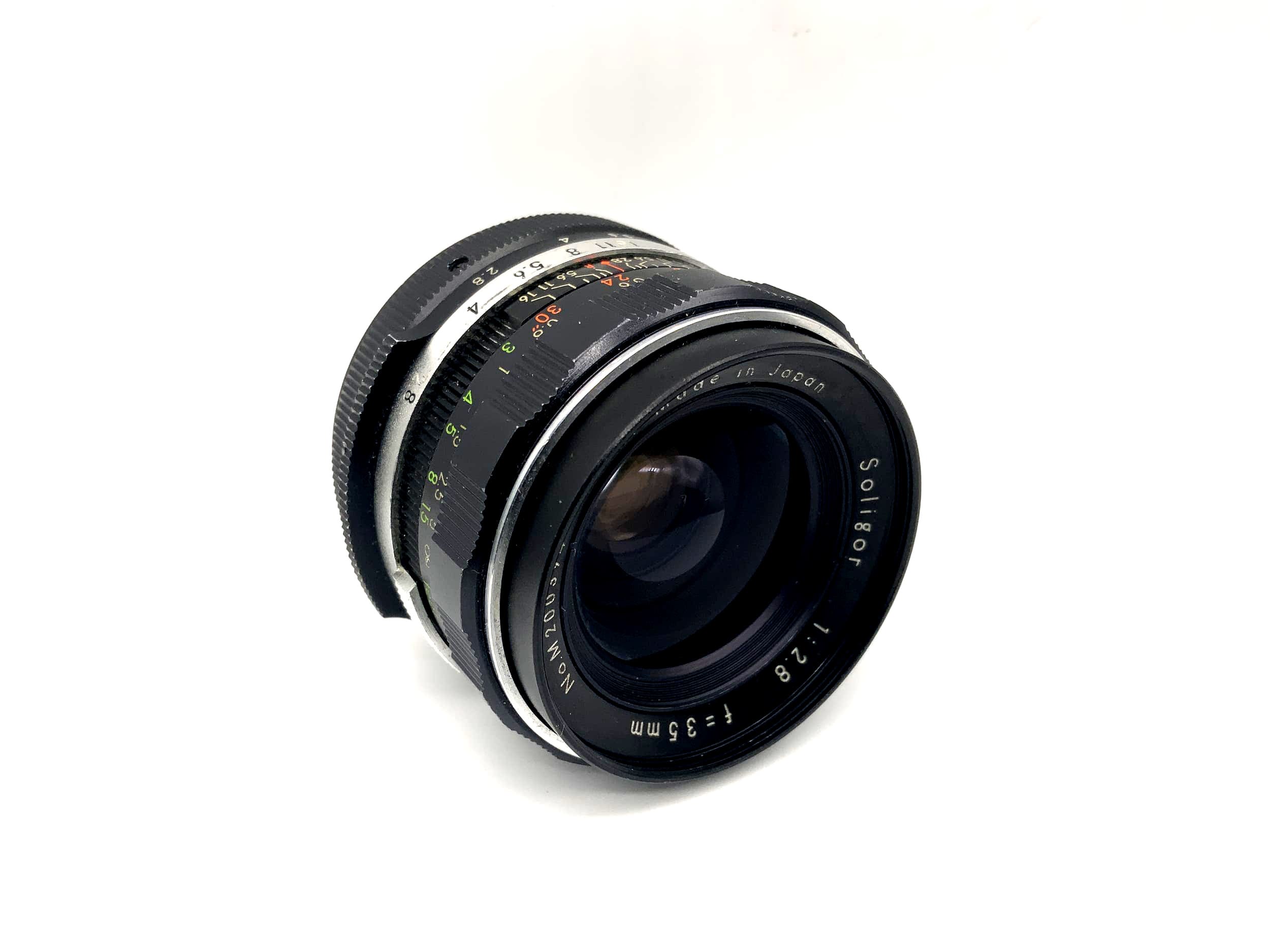 Soligor 35mm 1:2.8 Objektiv Kamera Camera Lens (Rollei QBM)