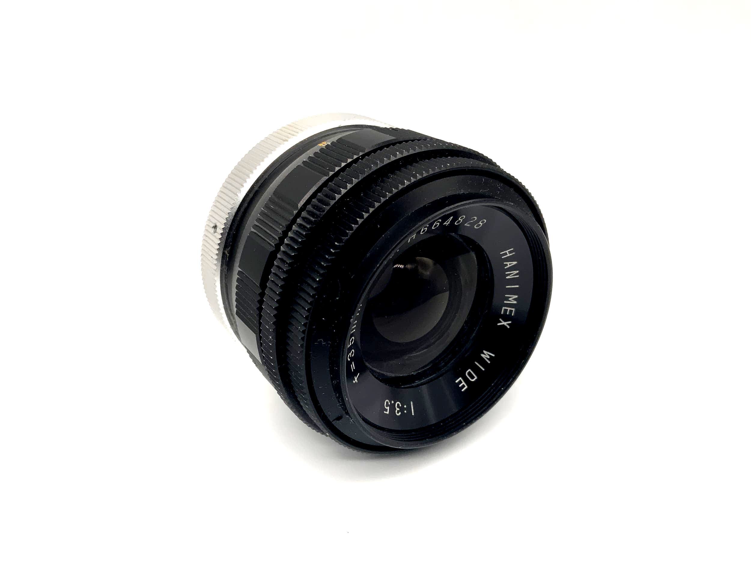Hanimex 35mm 1:3.5 Objektiv Wide Kamera Camera Lens (Nikon F)