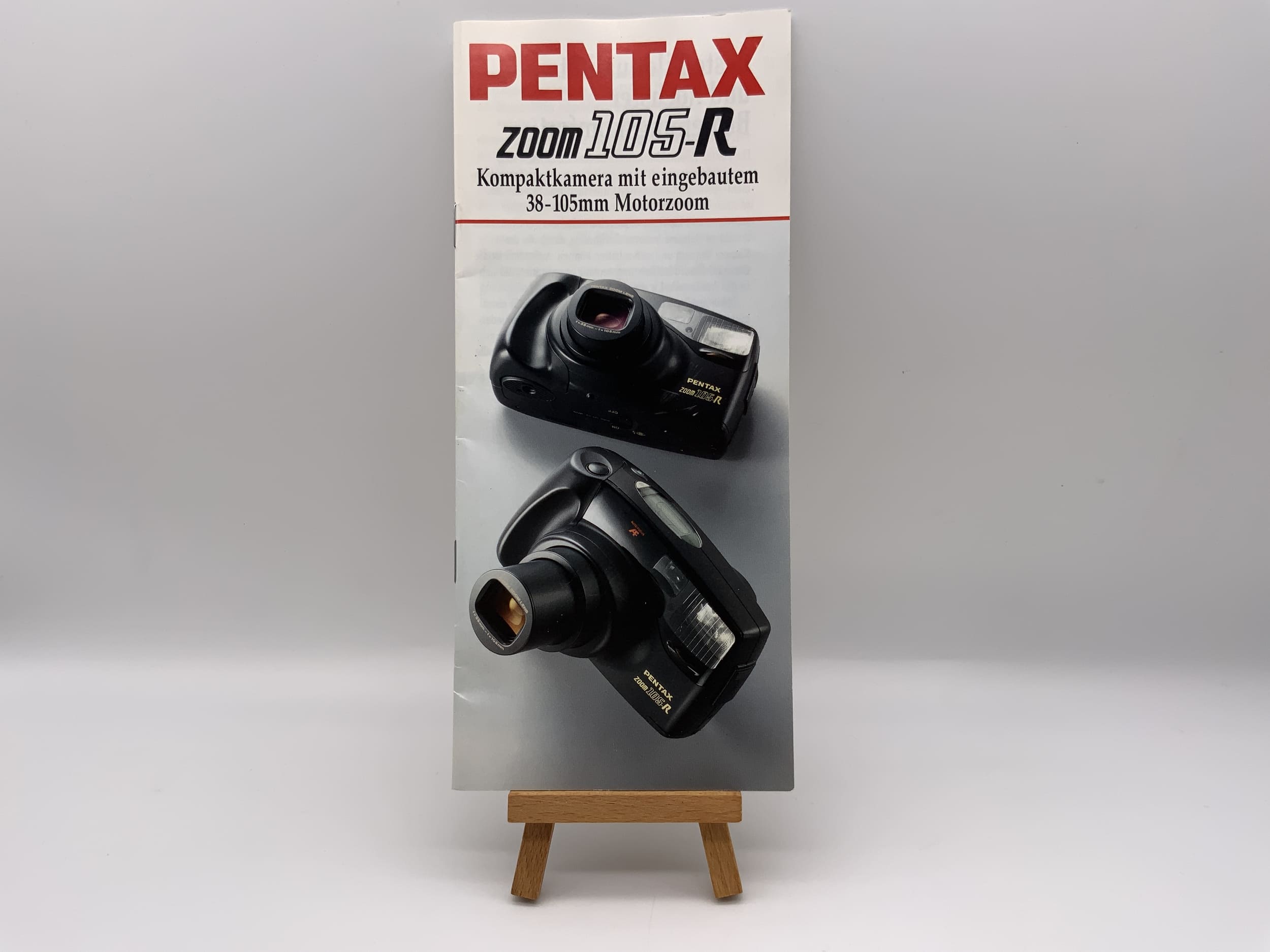 Pentax Zoom 105-R Bedienungsanleitung Deutsch Gebrauchsanweisung
