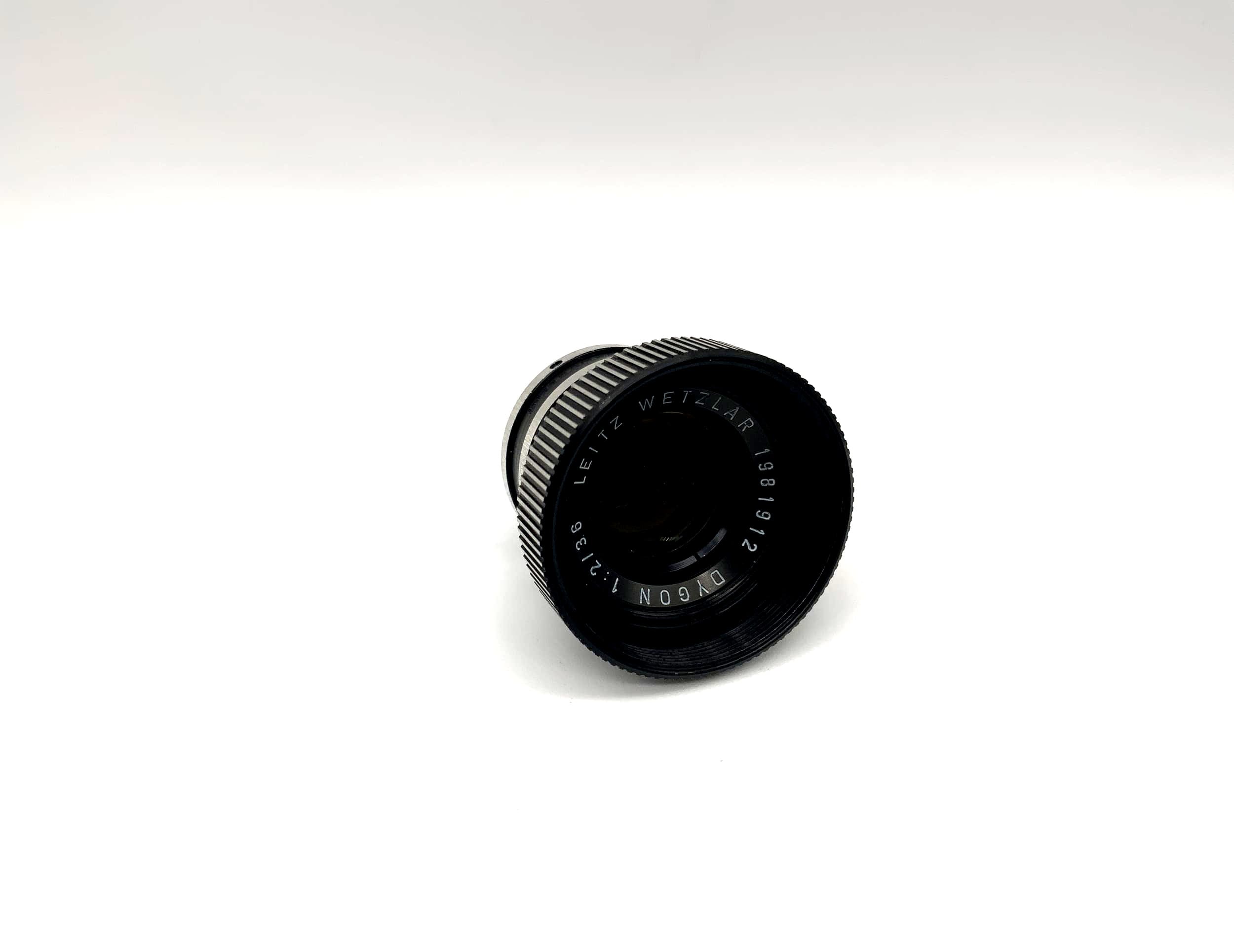 Leitz Wetzlar 36mm 1:2 Objektiv Dygon Kamera Camera Lens (für Leicina Super 8)