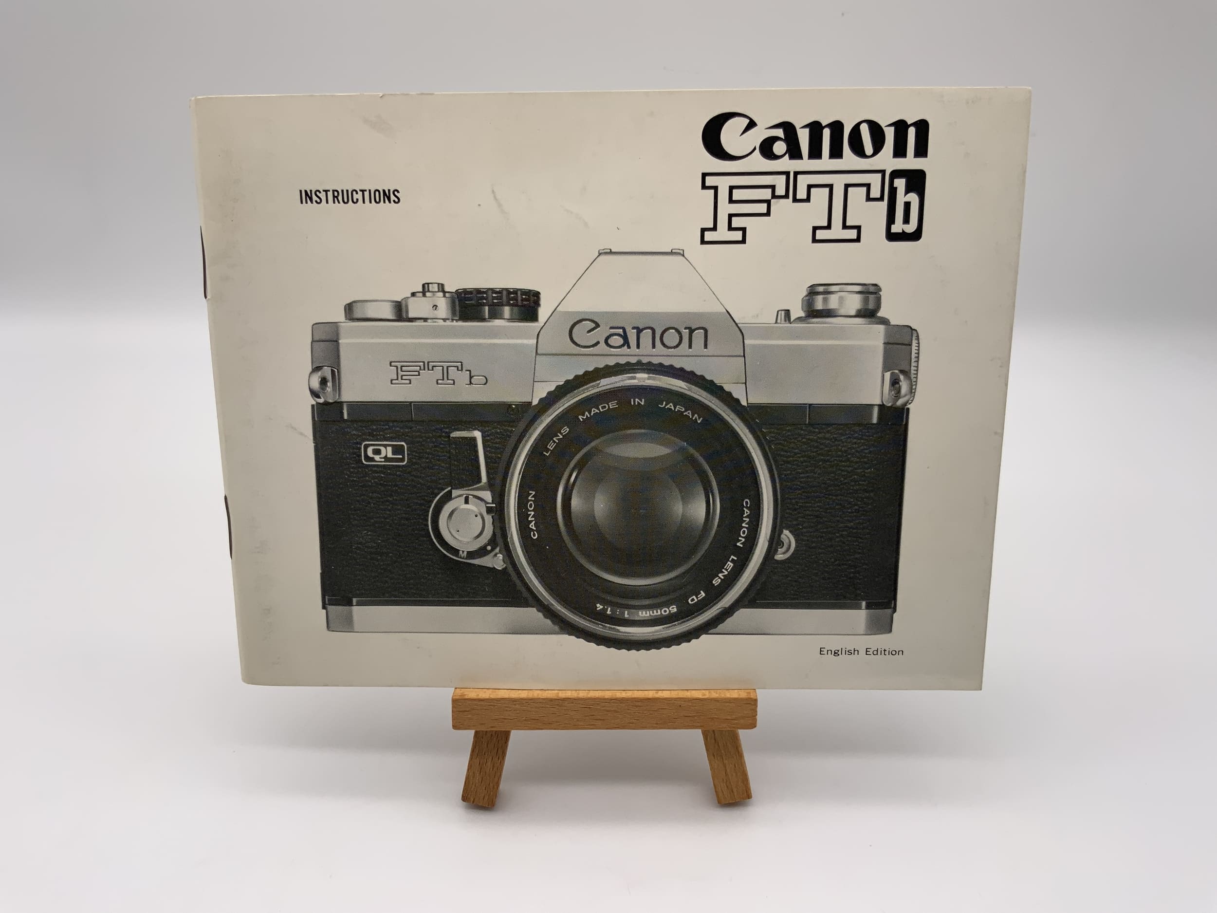 Canon FTb Bedienungsanleitung Englisch Manual