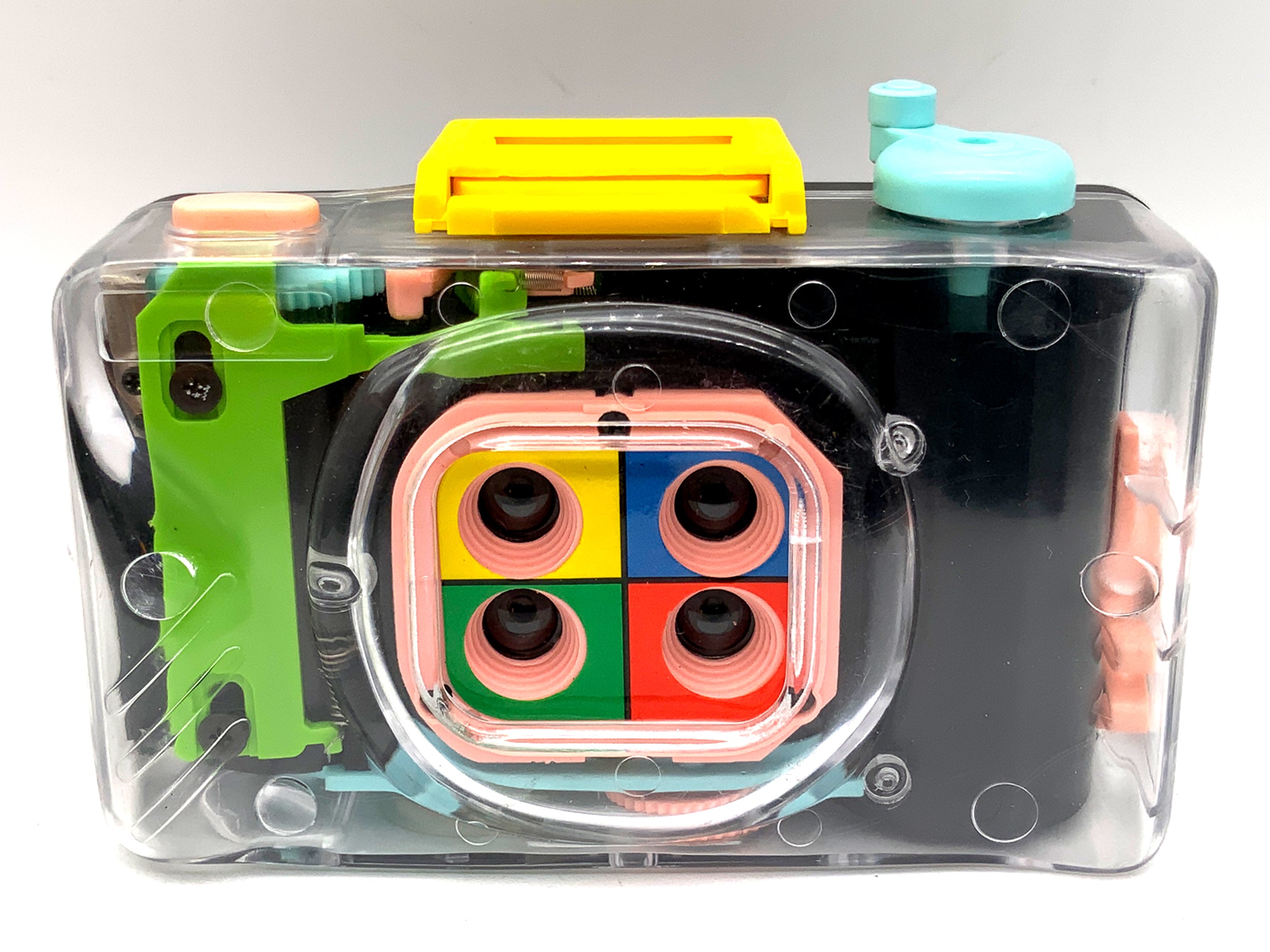 Lomo Action Sampler Clear Point&Shoot mit Multi Lens Camera Analogkamera
