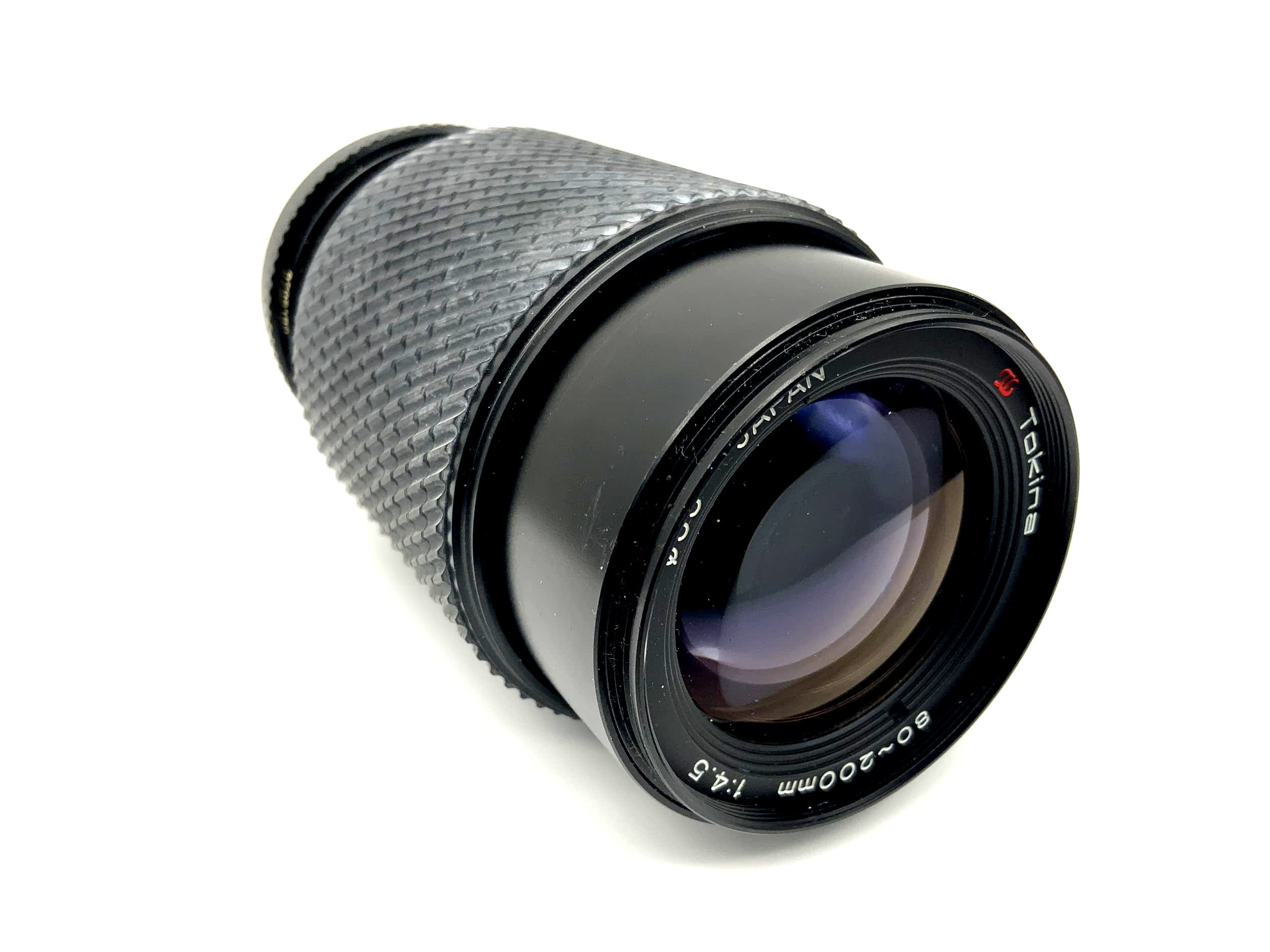 Tokina 80-200mm 1:4.5 Objektiv Macro Kamera Camera Lens (Nikon F)