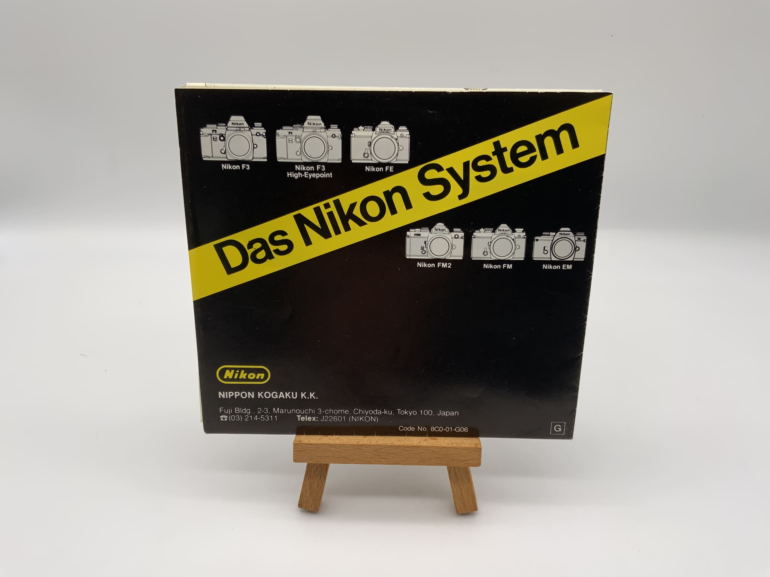 Nikon Das Nikon System Bröschüre Infoheft Deutsch