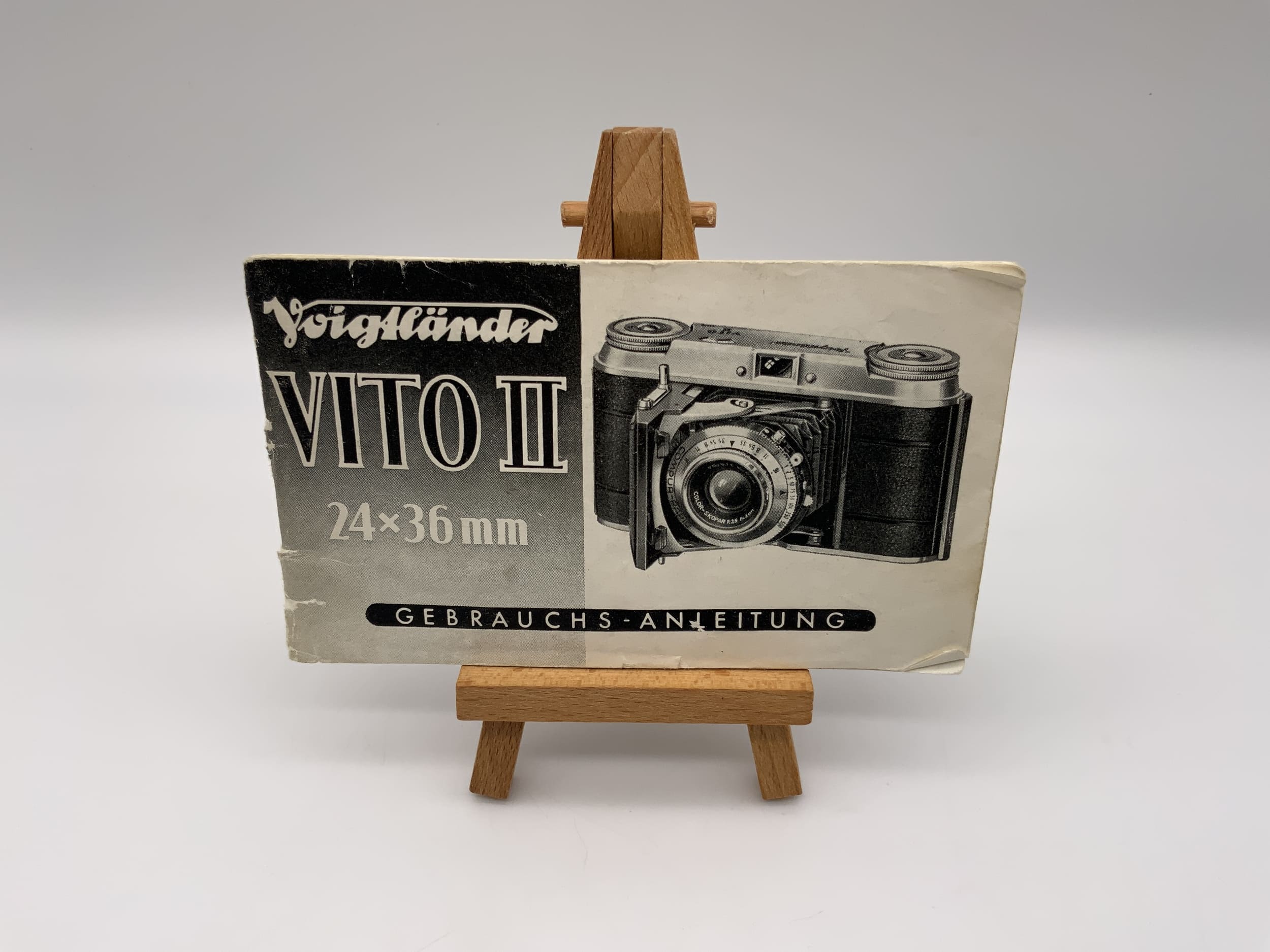Voigtländer Vito II Bedienungsanleitung Deutsch Gebrauchsanweisung