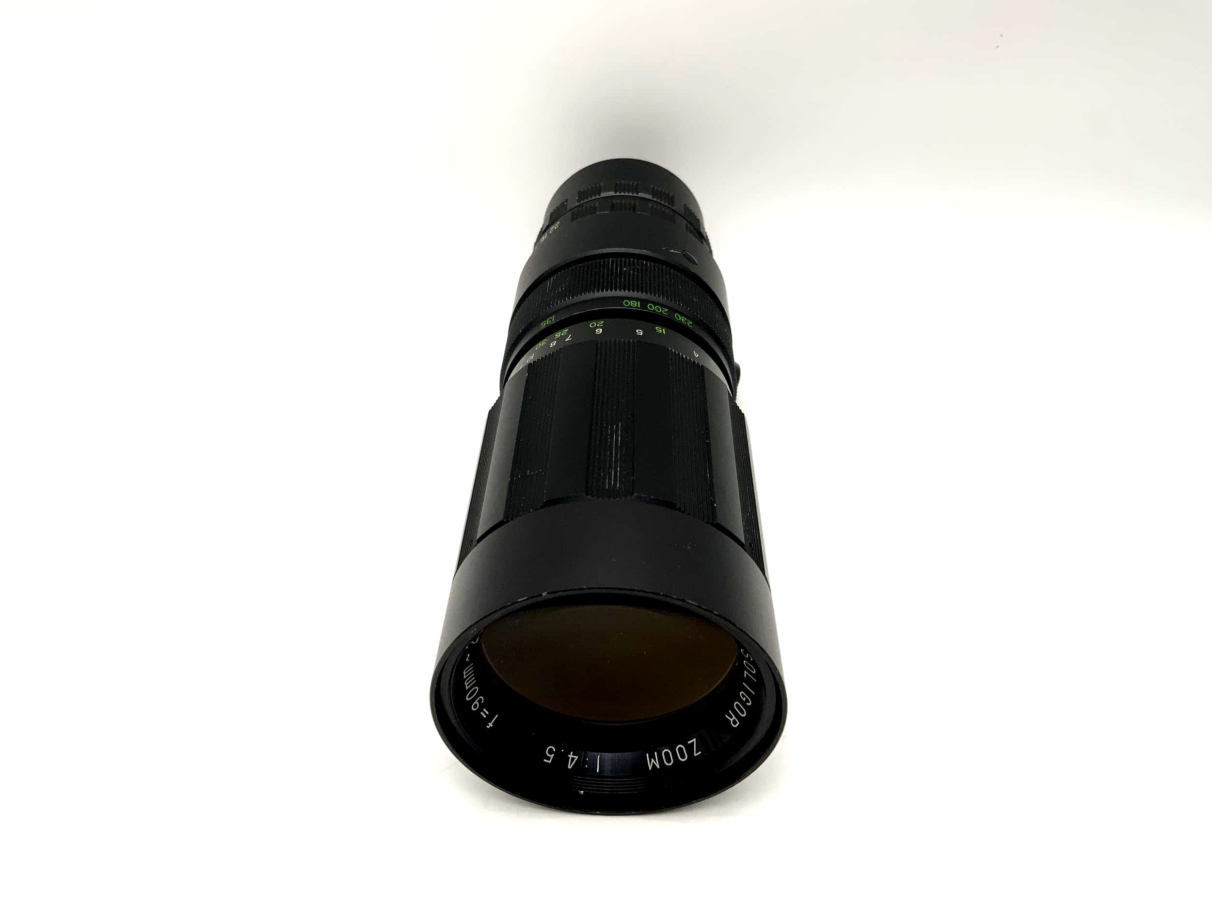 Soligor 90-230mm 1:4.5 Objektiv Zoom Kamera Camera Lens (M42)