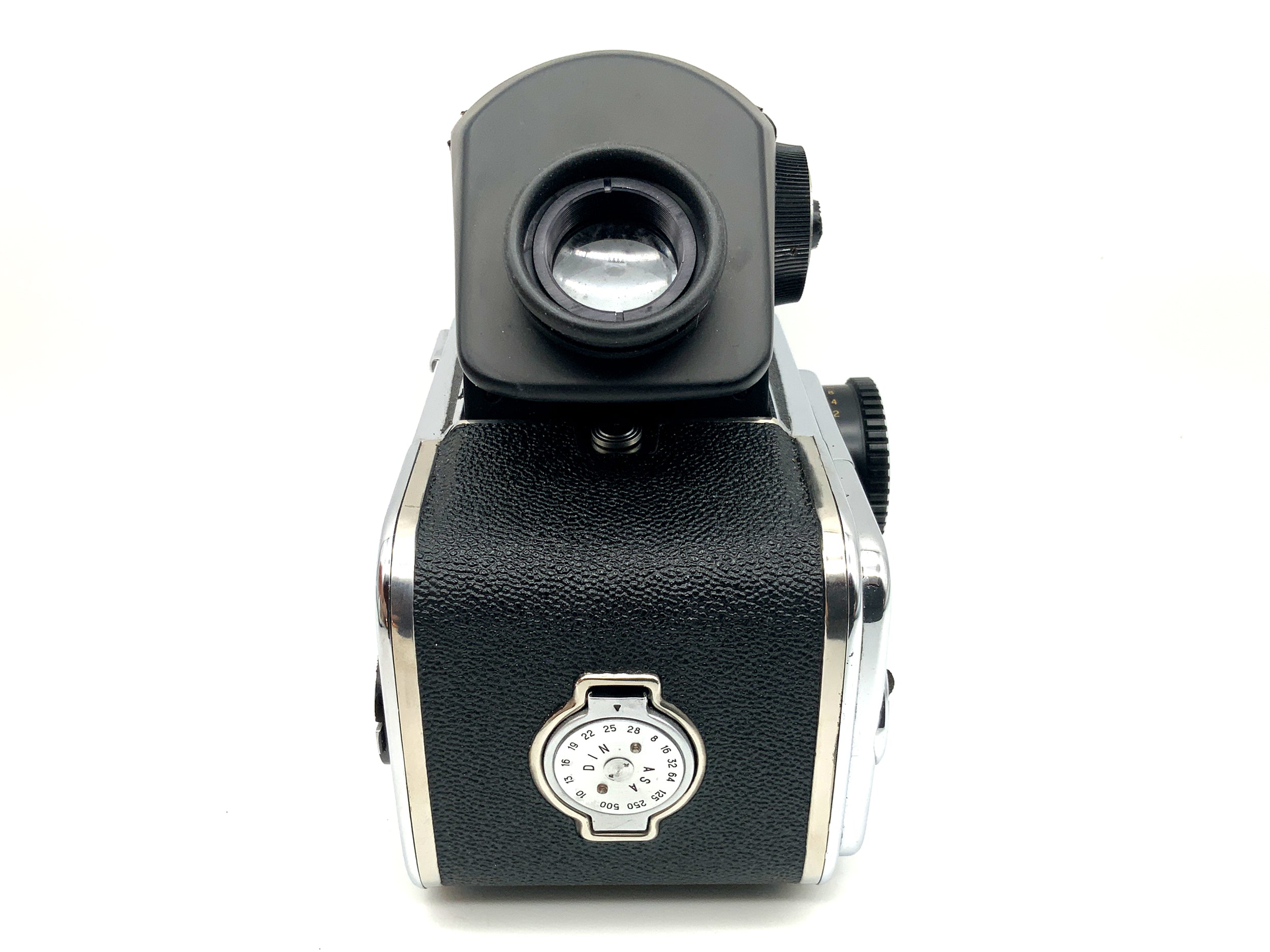 Arsenal Kiev 88 Mittelformatkamera mit Volna-3 2.8/80 MC mit TTL Prisma