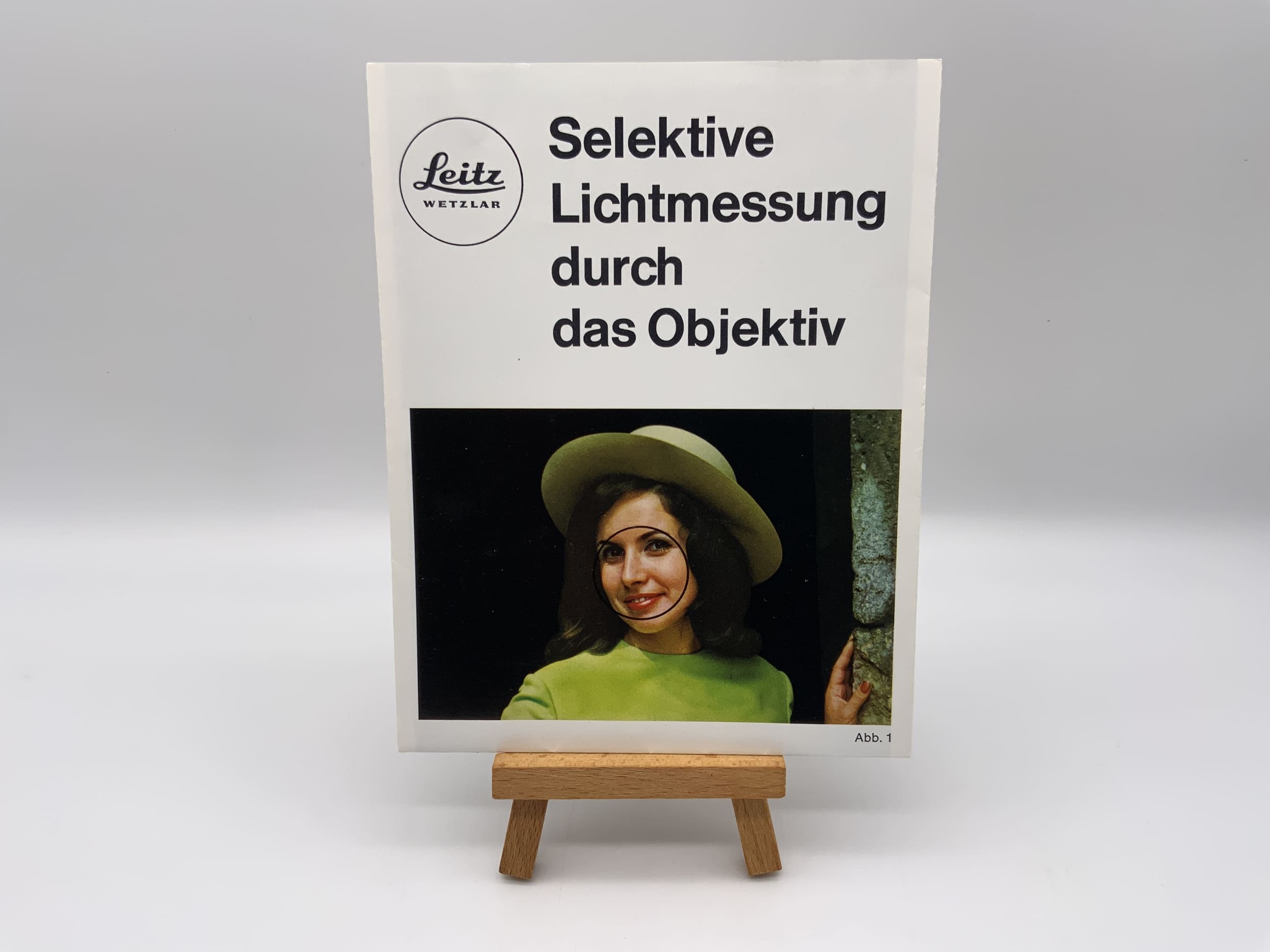 Leitz Selektive Lichtmessung durch das Objektiv Broschüre Deutsch