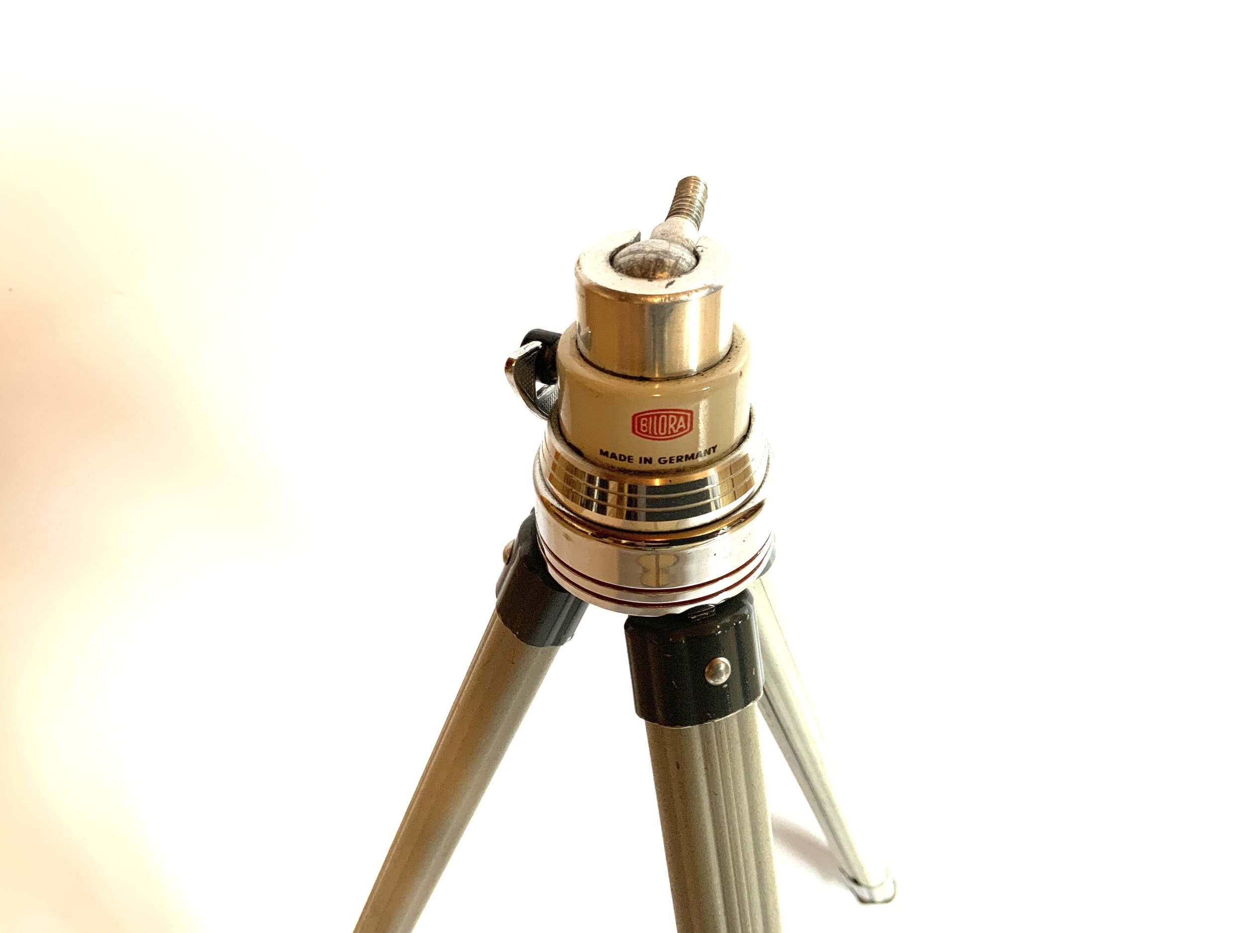 Bilora Stabilo 1115 Stativ grau Tripod Dreibein Fotostativ Kamerastativ