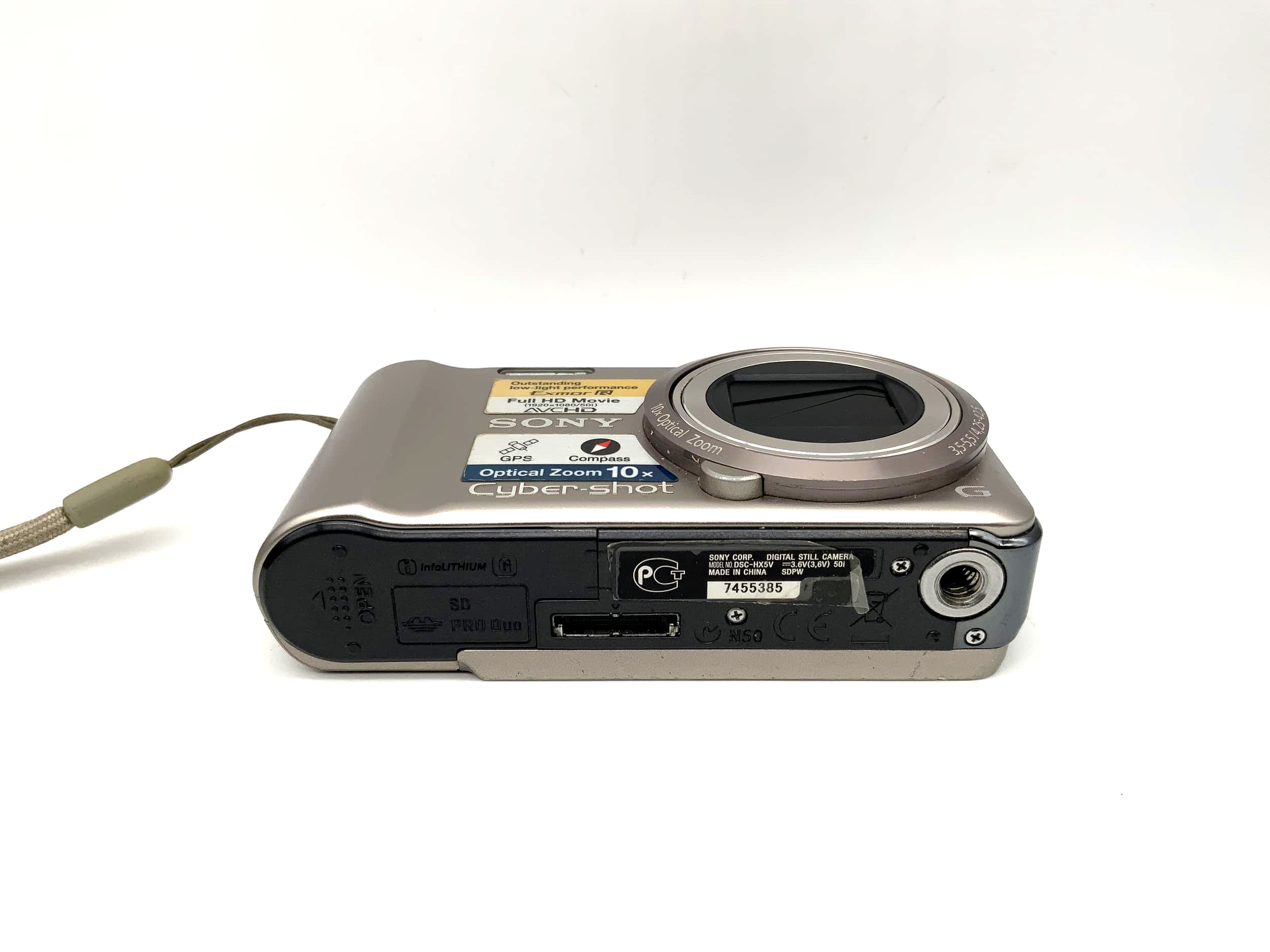 Sony Cyber-shot DSC-HX5 mit Lens G 3,5-5,5/4,25-42,5 10x Optical Zoom 10.2 MP