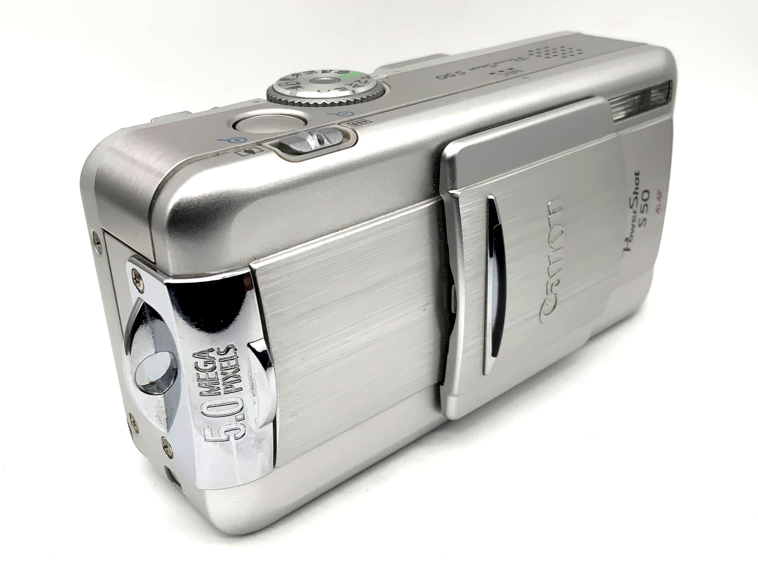 Canon PowerShot S50 mit Zoom Lens 3x 7.1-21.3mm 1:2.8-4.9 Ai AF