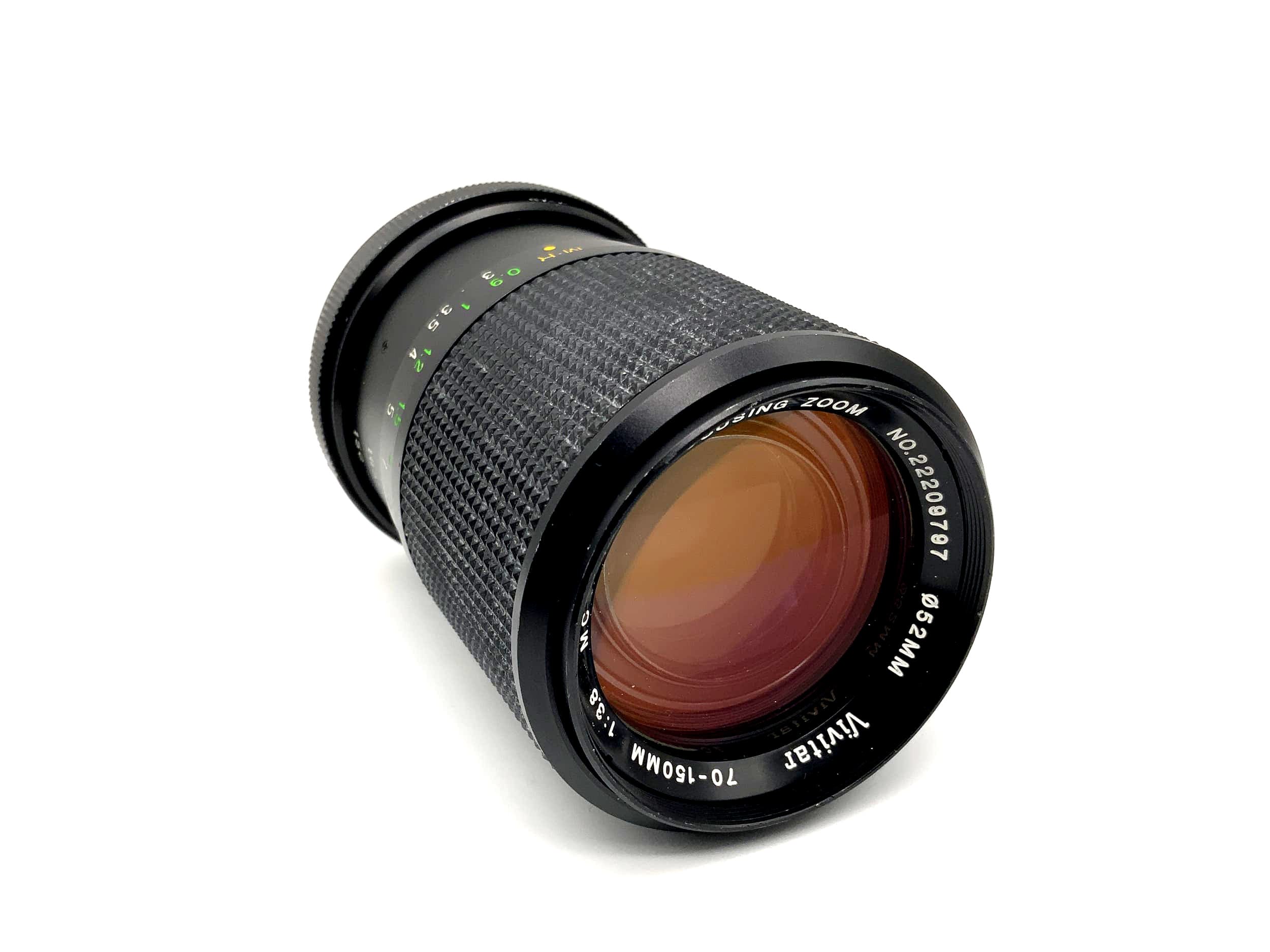 Vivitar 70-150mm 1:3.8 Objektiv Macro Focusing Zoom MC Kamera Linse (Pentax K)