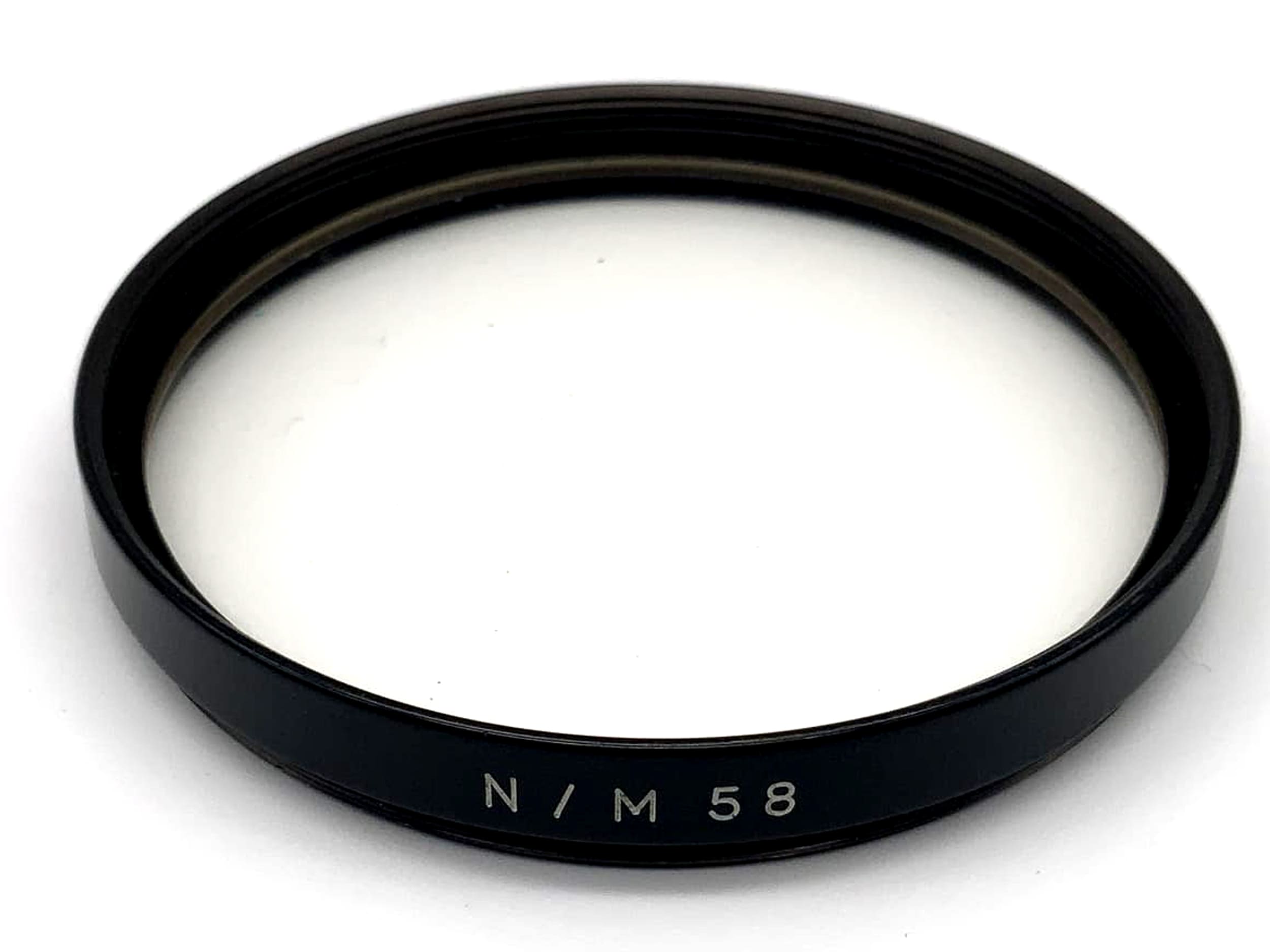 Carl Zeiss Jena UV-Filter 58mm Filter N / M58 Kreisförmig Filtergewinde