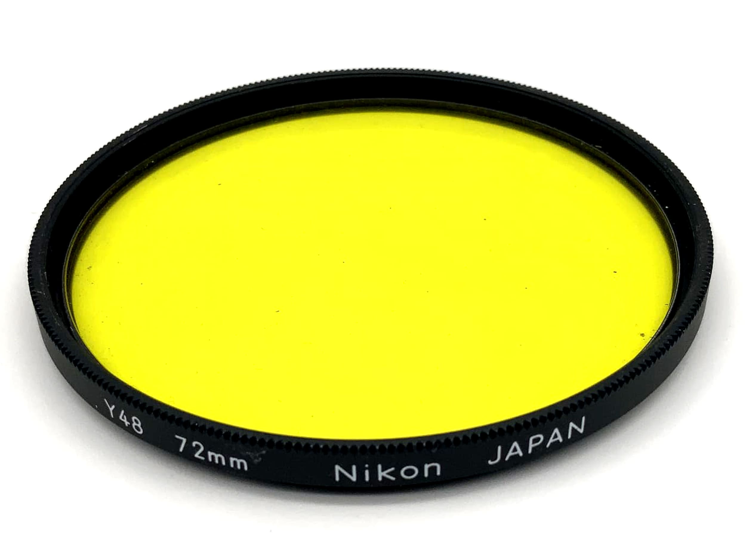 Nikon Farbfilter 72mm Filter Gelb Y48 Kreisförmig Filtergewinde