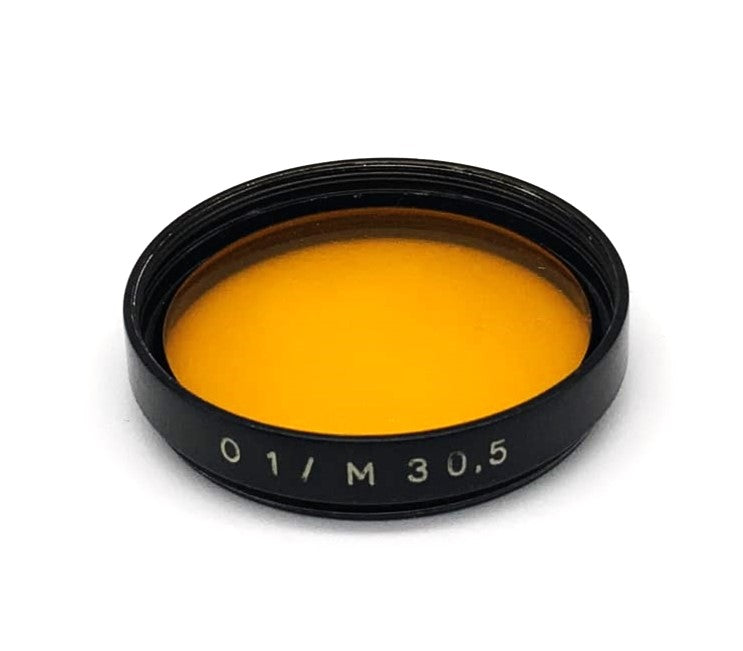 Carl Zeiss Jena Farbfilter 30,5mm Filter Orange O1 / M30,5 Kreisförmig