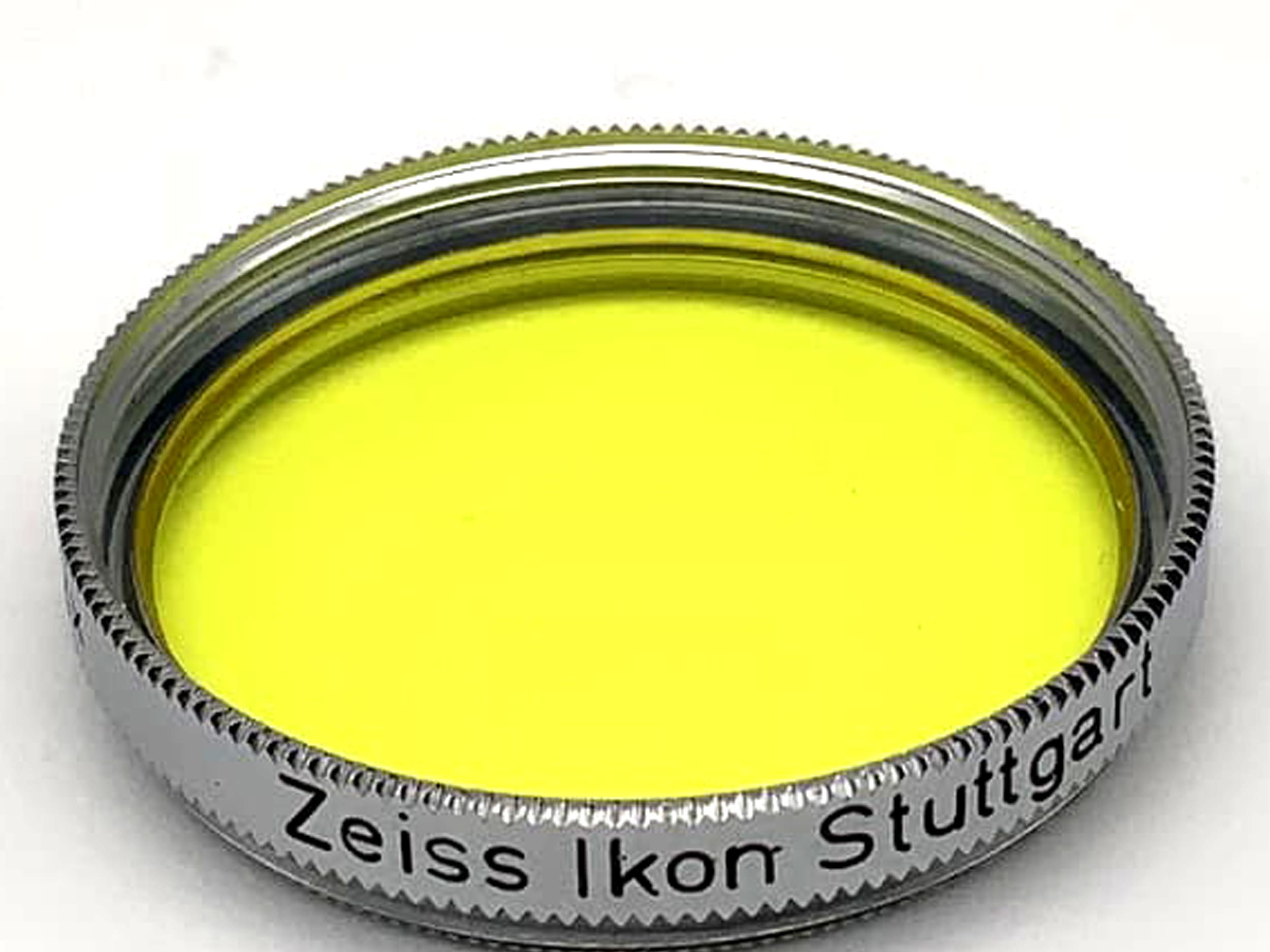 Zeiss Ikon Farbfilter 27mm Filter Gelb 382 S27 G 2x Kreisförmig Filtergewinde