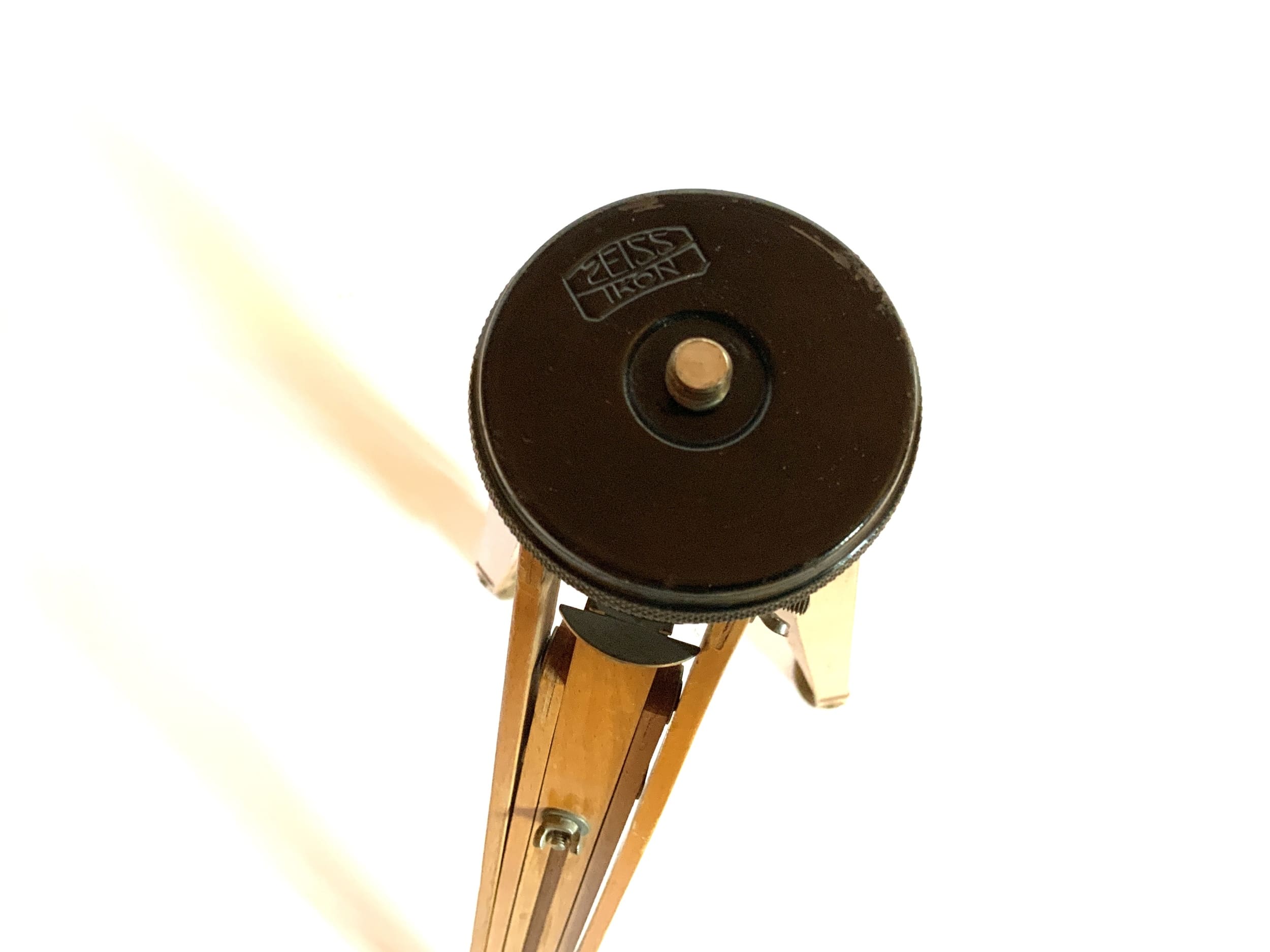 Zeiss Ikon Holzstativ Stativ holz !Stativbeine sehr locker! Dreibein Fotostativ