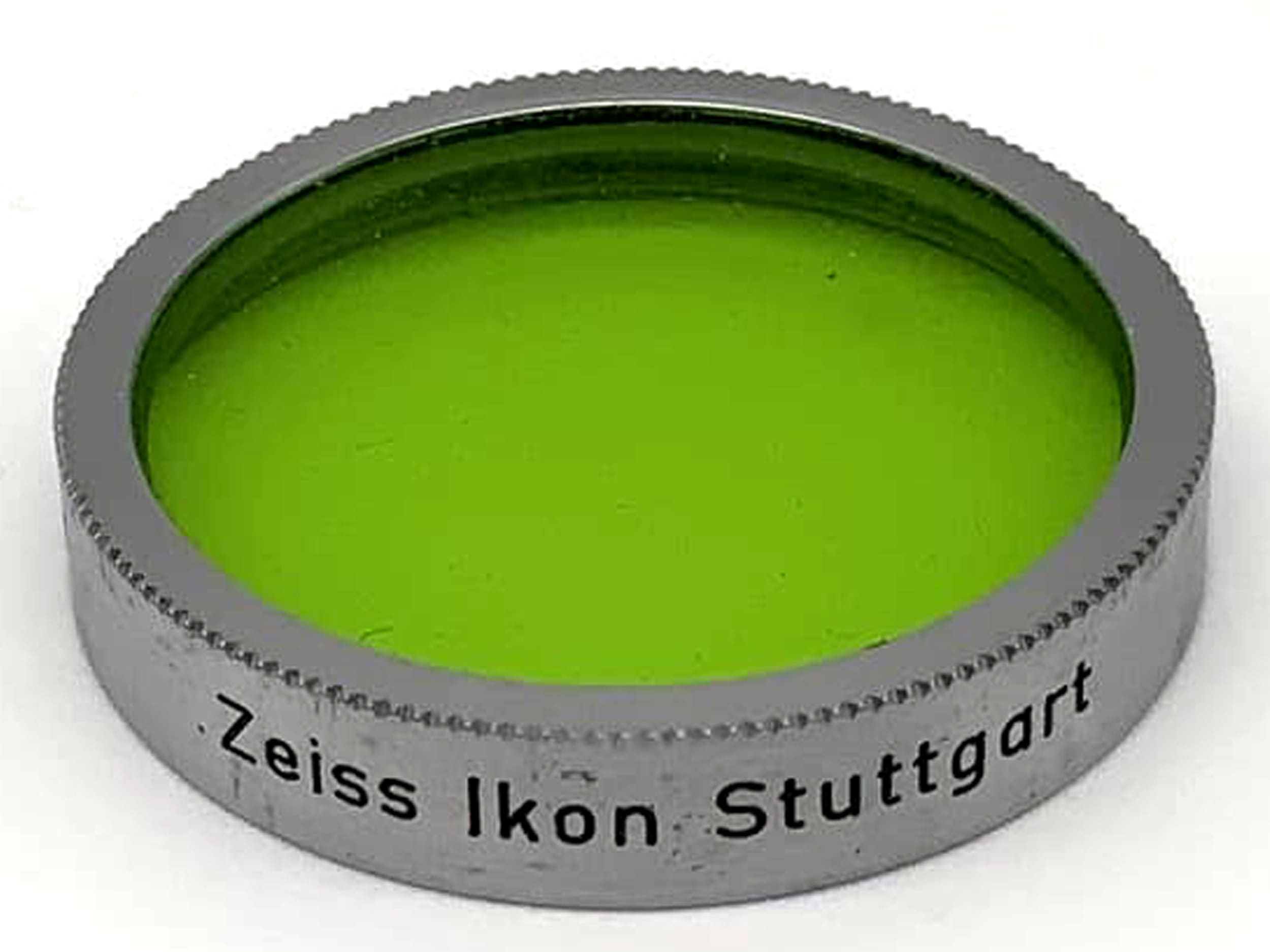Zeiss Ikon Farbfilter 27mm Filter Grün 352 S27 GR 2x Kreisförmig Filtergewinde