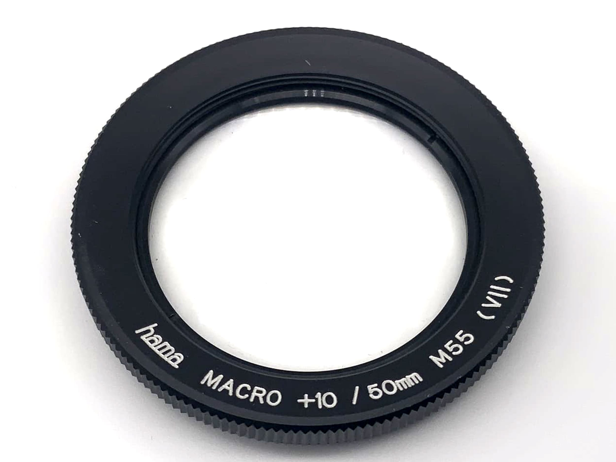 Hama Macro Linse 55mm Filter Close-Up Macro +10/50mm M55 (VII) Kreisförmig