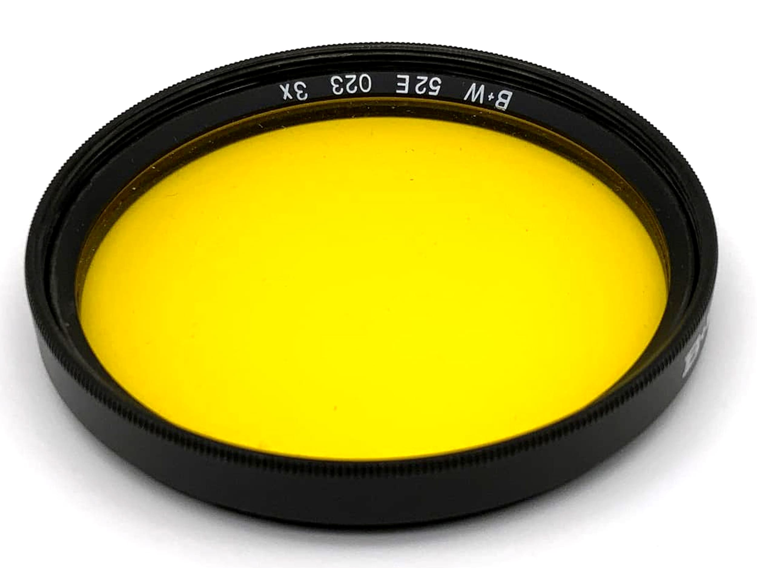 B+W Farbfilter 52mm Filter Gelb 52E 023 3x Filtergewinde