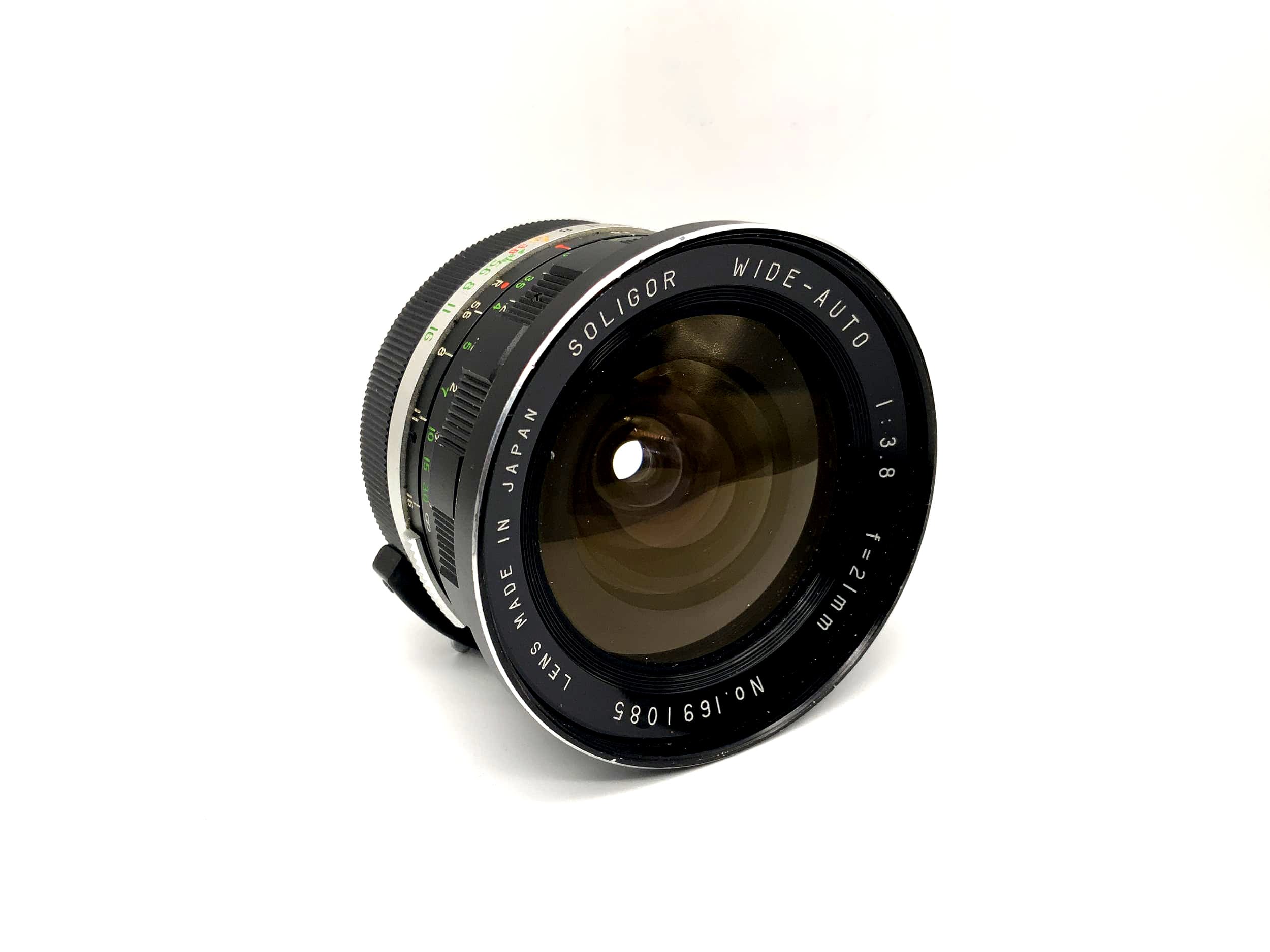 Soligor 21mm 1:3.8 Objektiv Wide-Auto Kamera Camera Lens (M42)