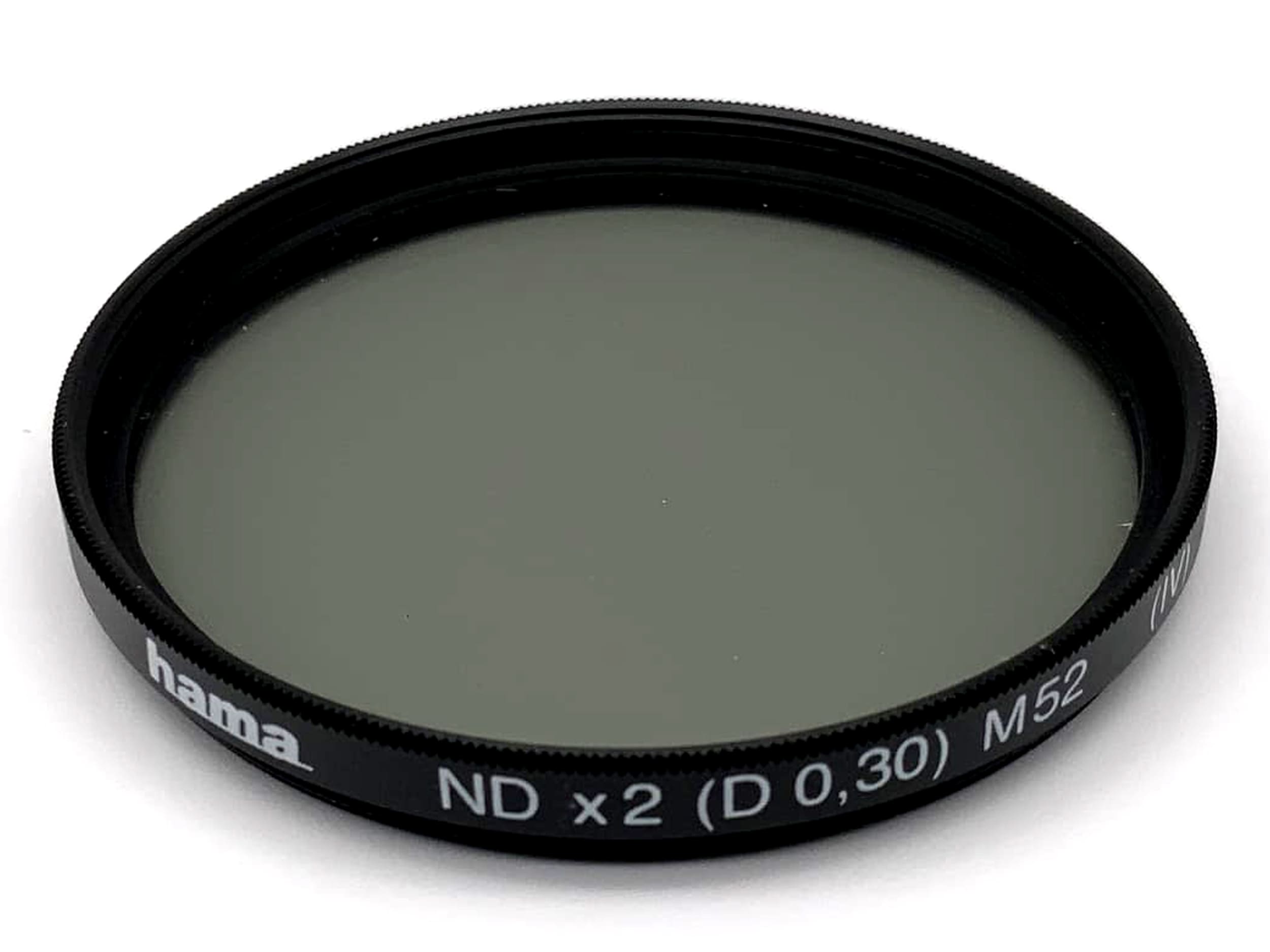 Hama Graufilter 52mm Filter ND x2 (D0,30) M52 (IV) Filtergewinde