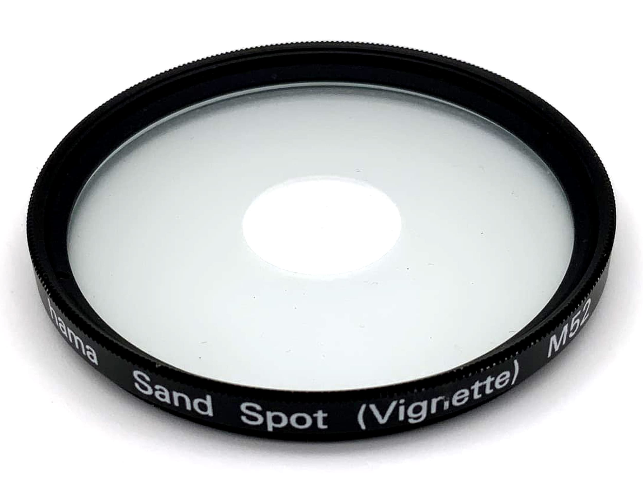 Hama Sand Spot 52mm Filter (Vignette) M52 (XXII) Milchglas Filtergewinde