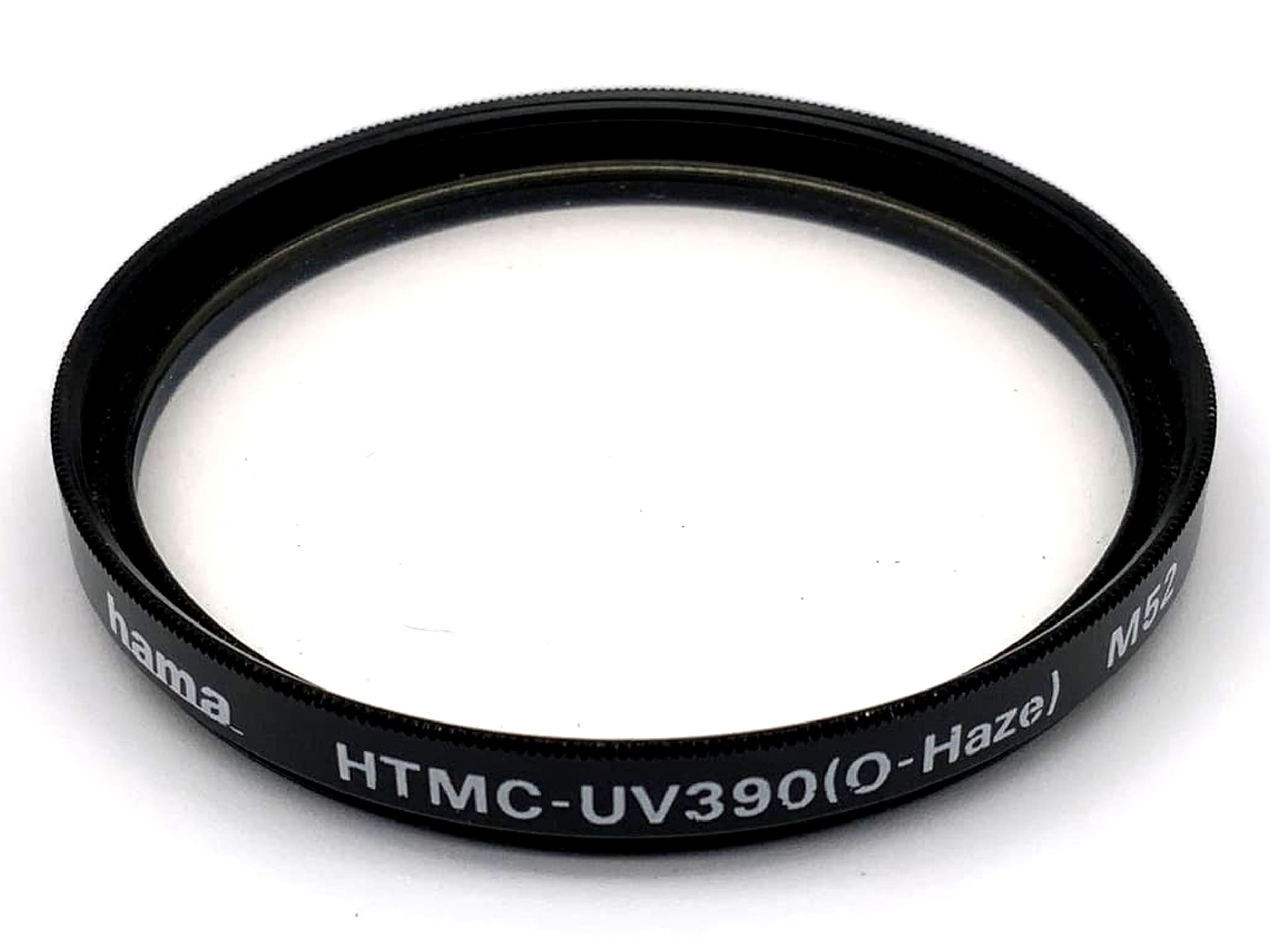 Hama UV-Filter 52mm Filter HTMC-UV 390 (0-Haze) M52 (VII) Filtergewinde