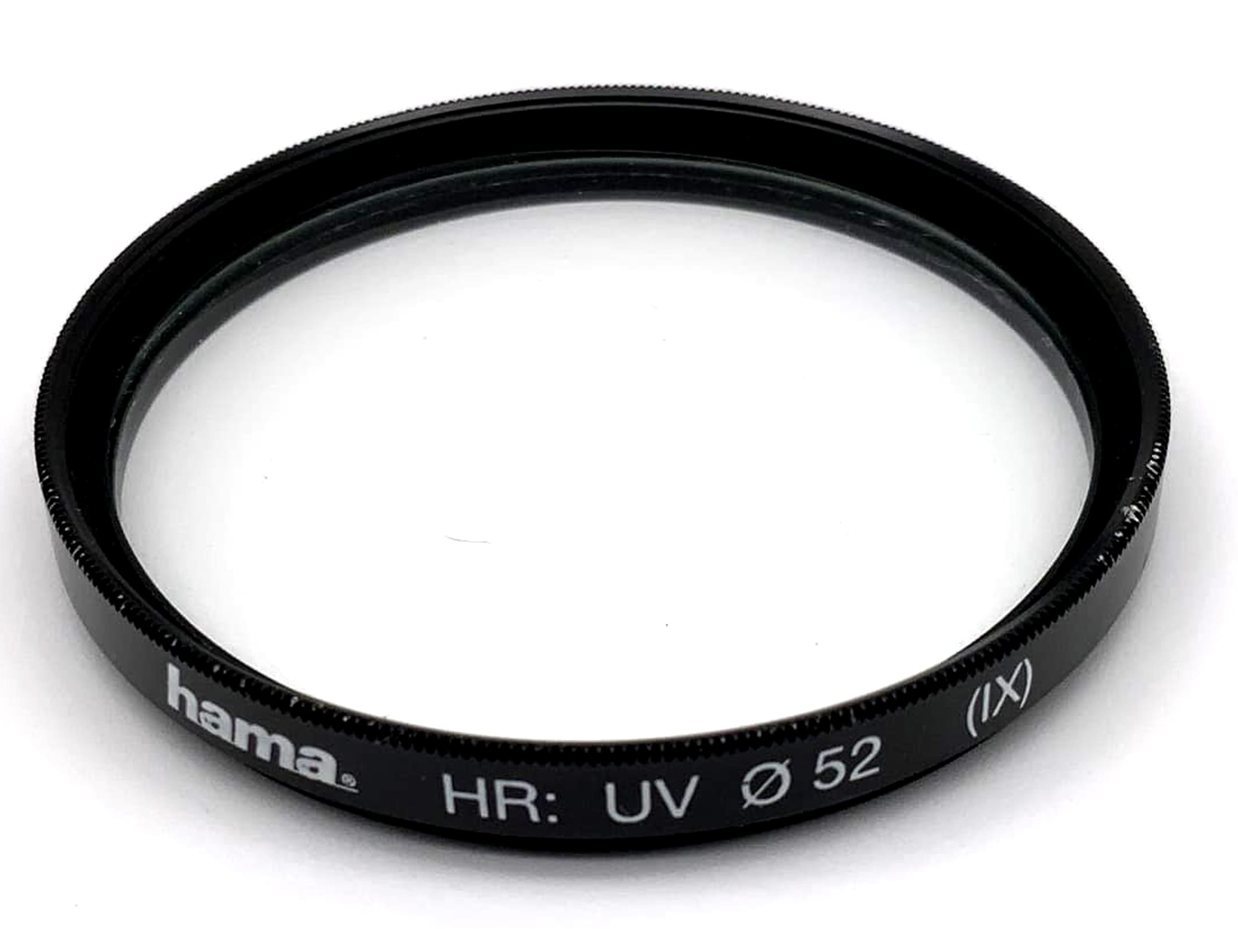 Hama UV-Filter 52mm Filter HR: UV (IX) Filtergewinde