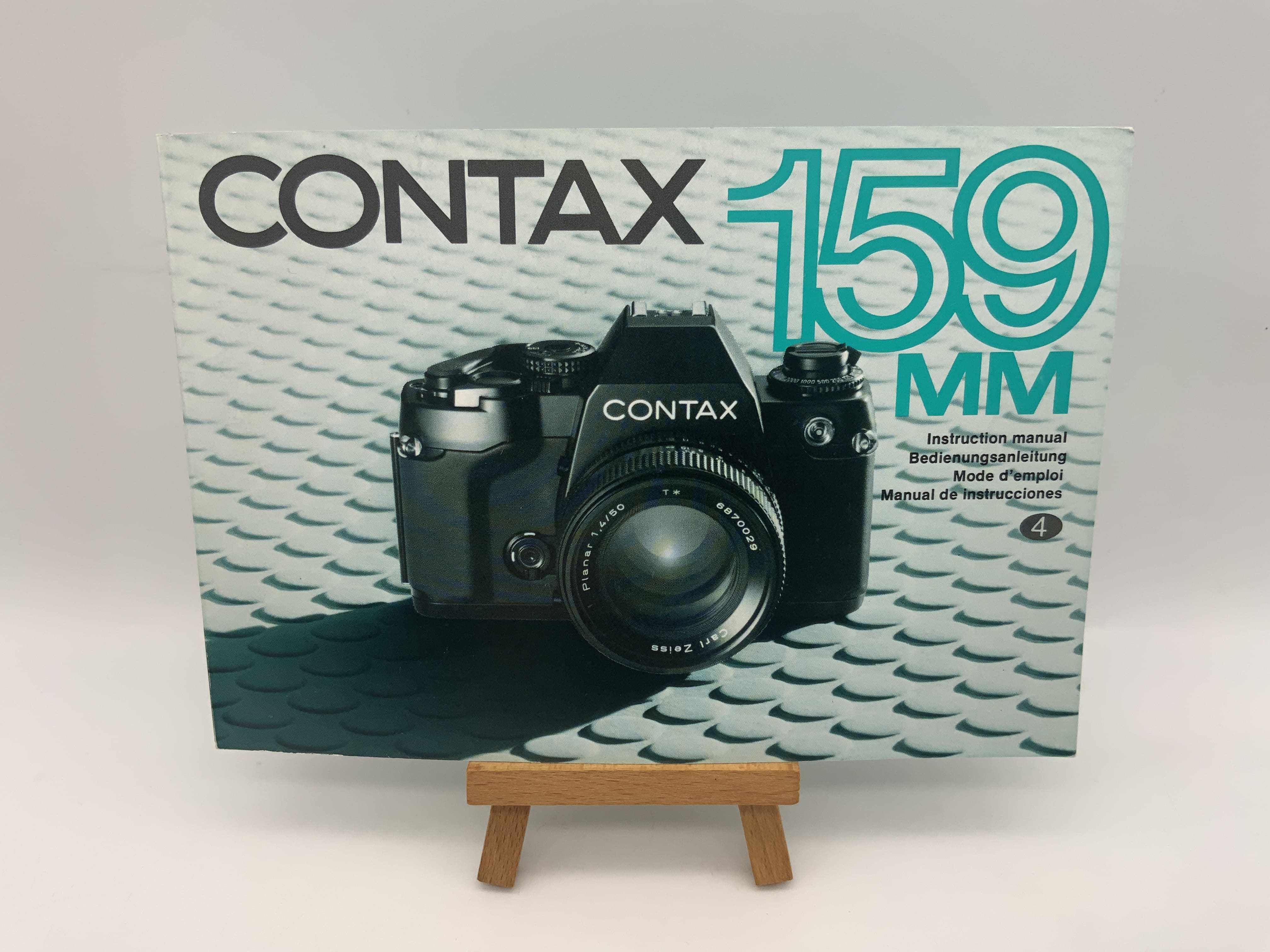 Contax 159 MM Gebrauchsanweisung Bedienungsanleitung Deutsch