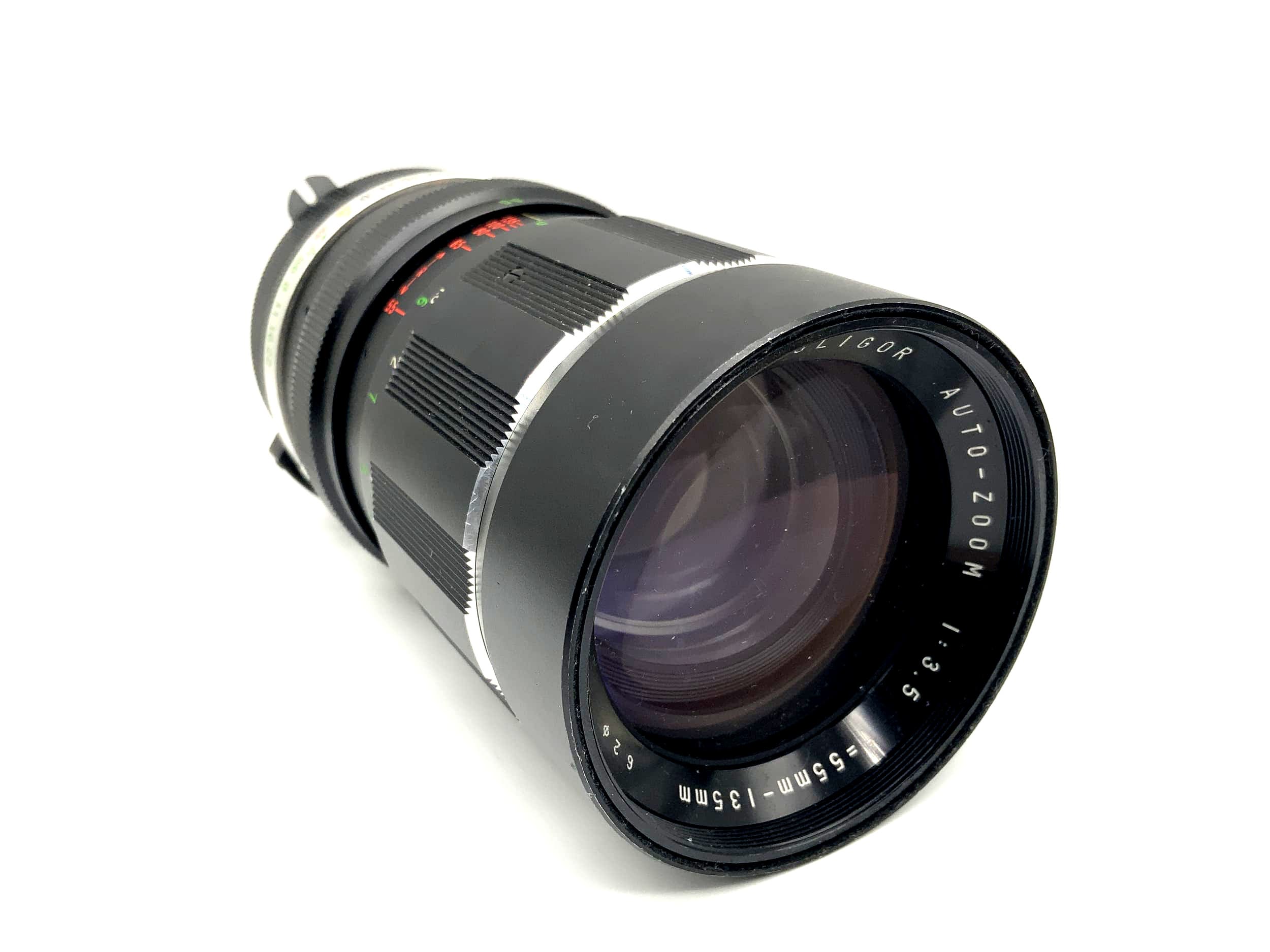 Soligor 55-135mm 1:3.5 Objektiv Auto-Zoom Kamera Camera Lens (Nikon F)