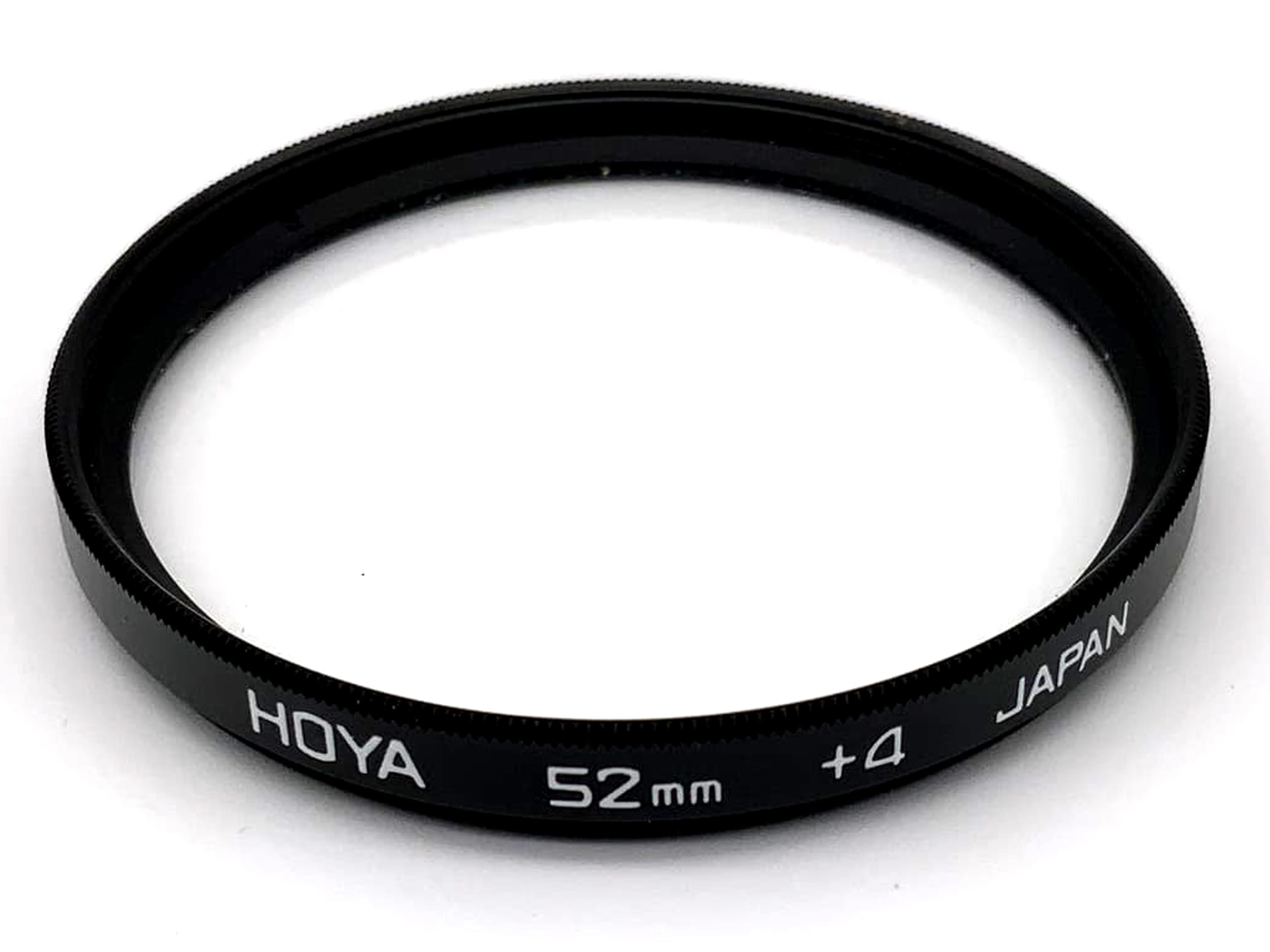 Hoya Macro Linse 52mm Filter +4 Filtergewinde