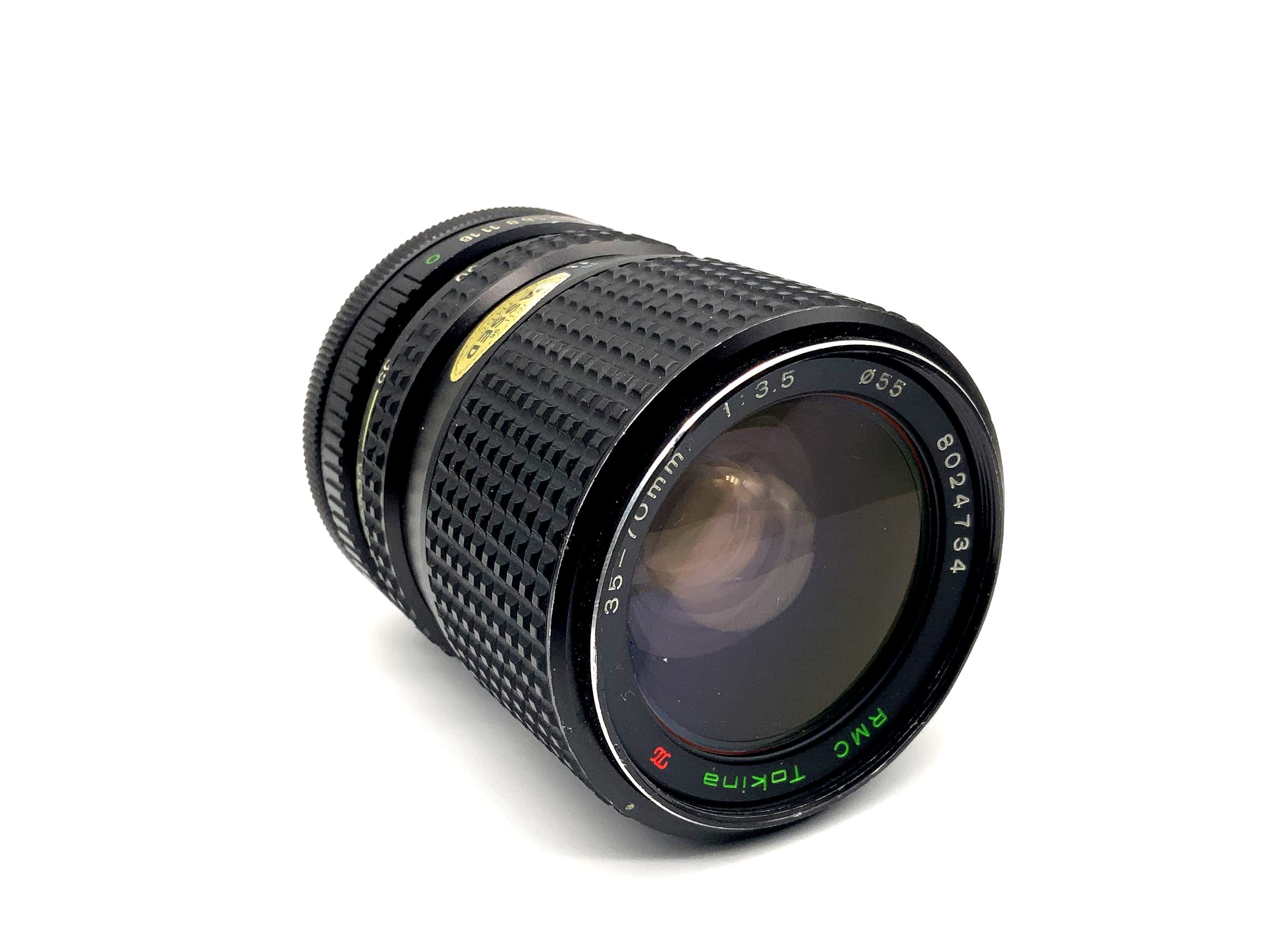 Tokina 35-70mm 1:3.5 Objektiv RMC Close Focus Kamera Camera Lens (Canon FD)