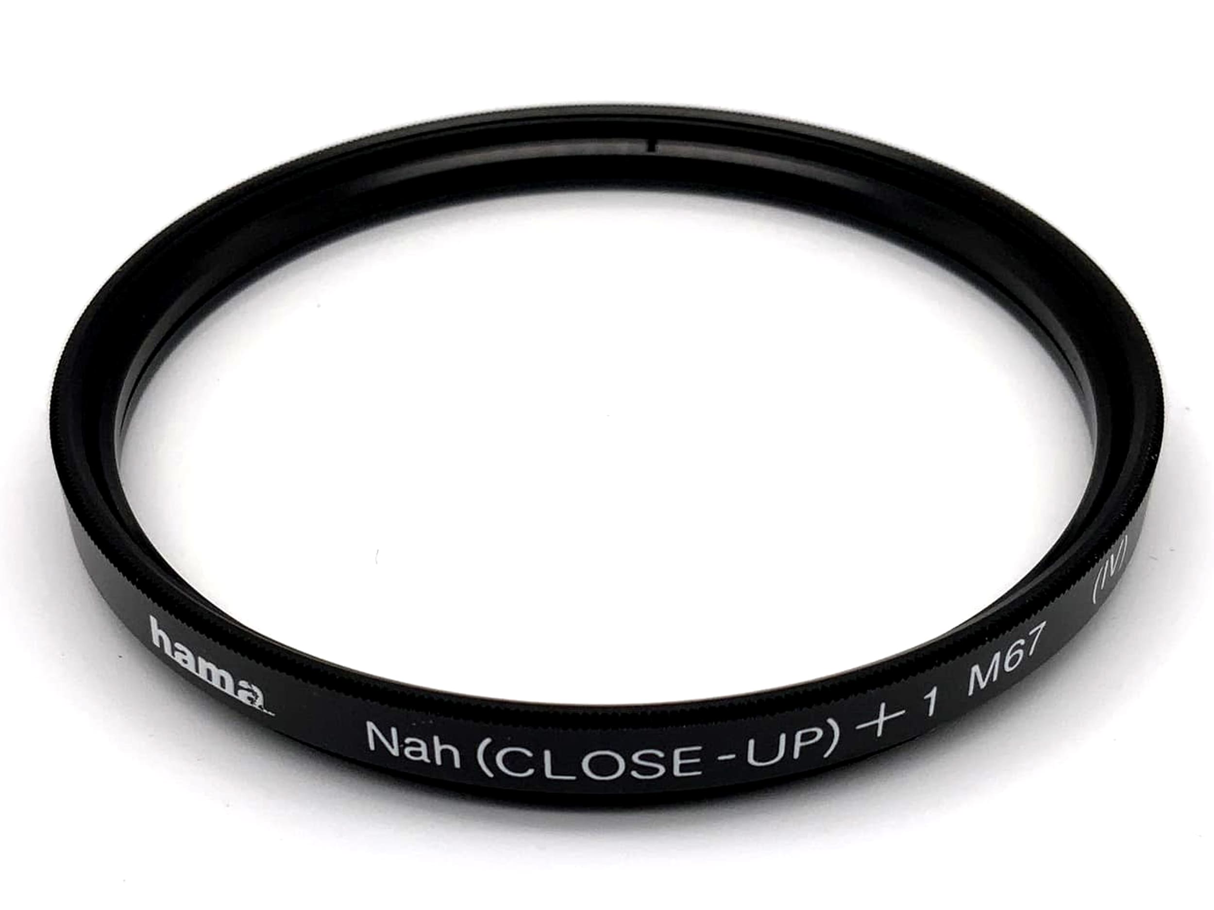 Hama Macro Linse 67mm Filter Close-Up lens +1 (IV) Nahlinse Filtergewinde