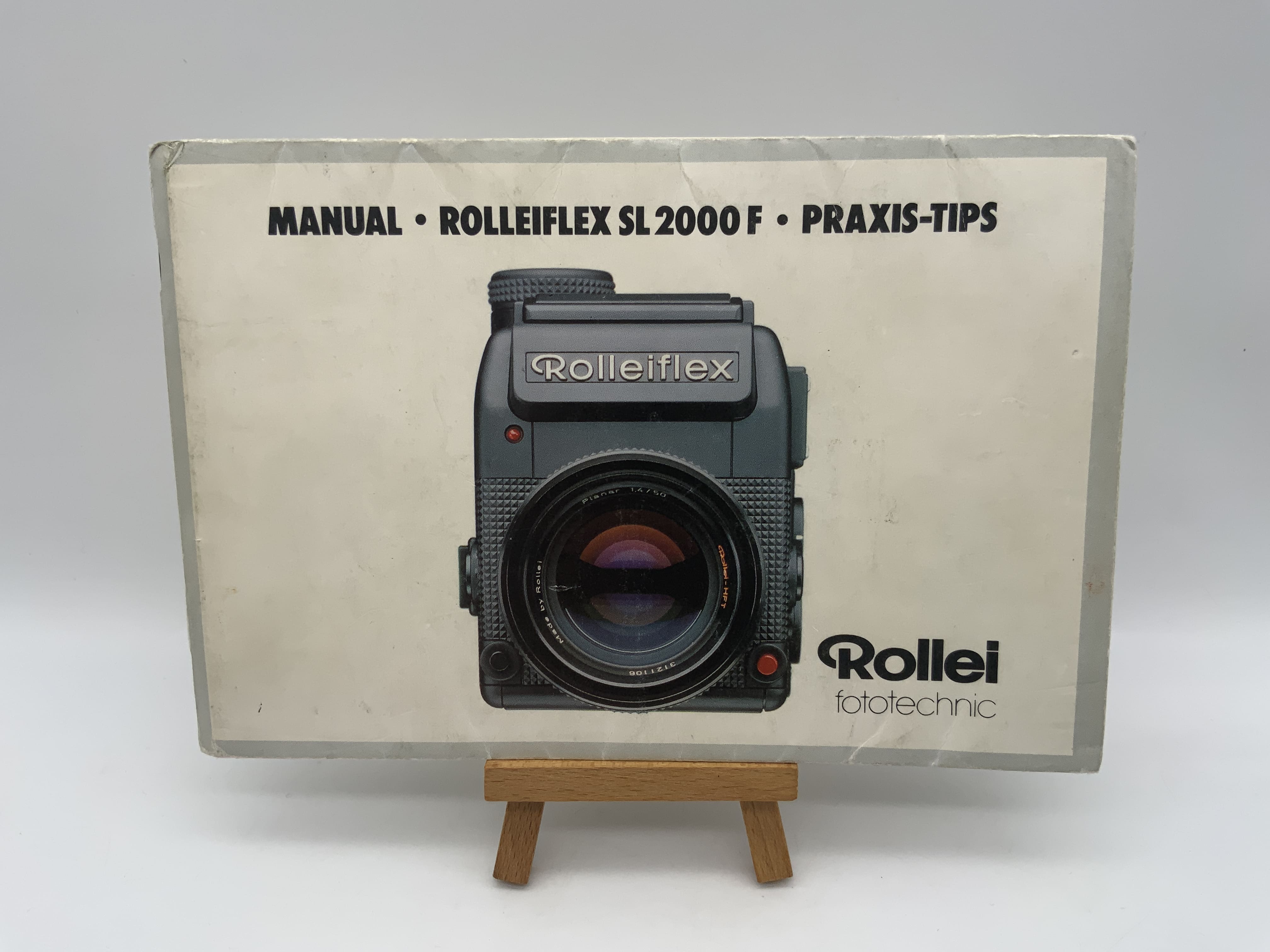 Rollei Rolleiflex SL2000F Praxis Tips Manual Bedienungsanleitung Deutsch