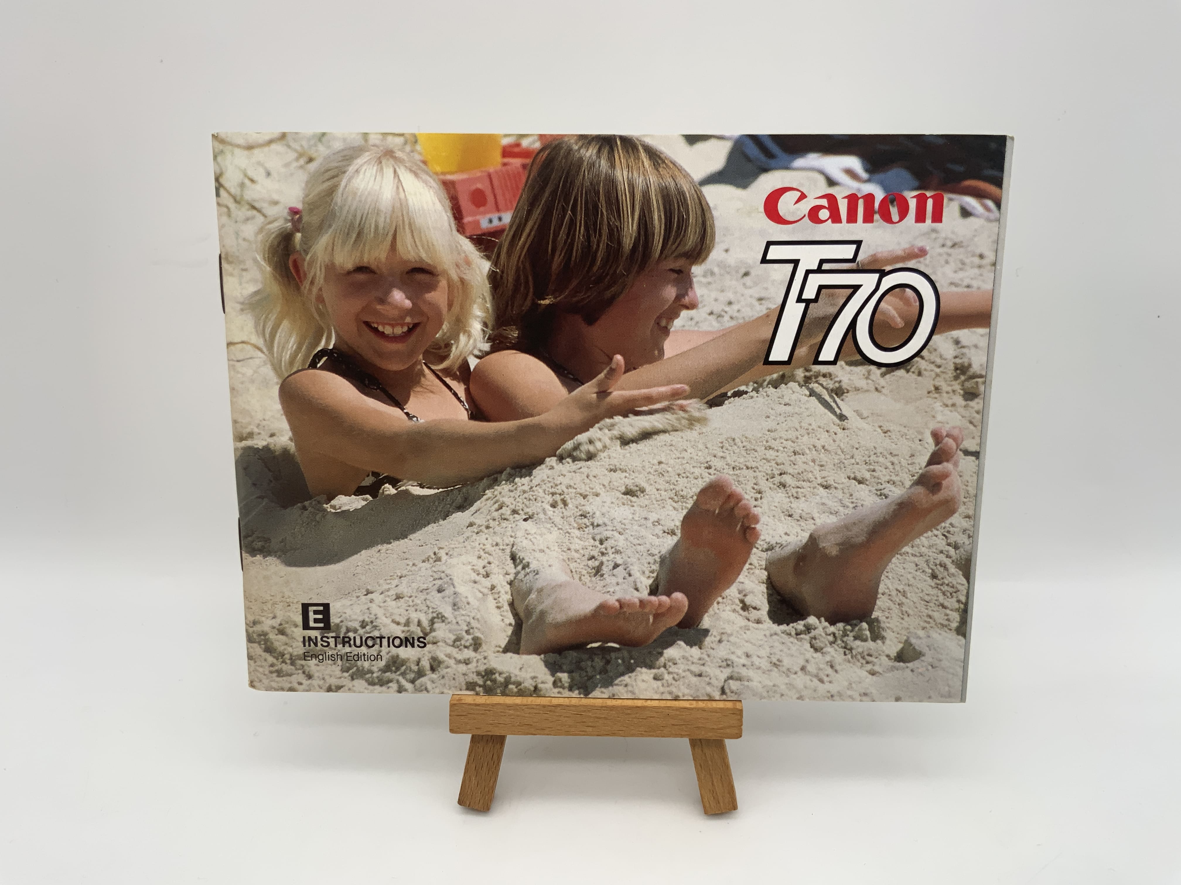Canon T70 Gebrauchsanweisung Bedienungsanleitung Englisch
