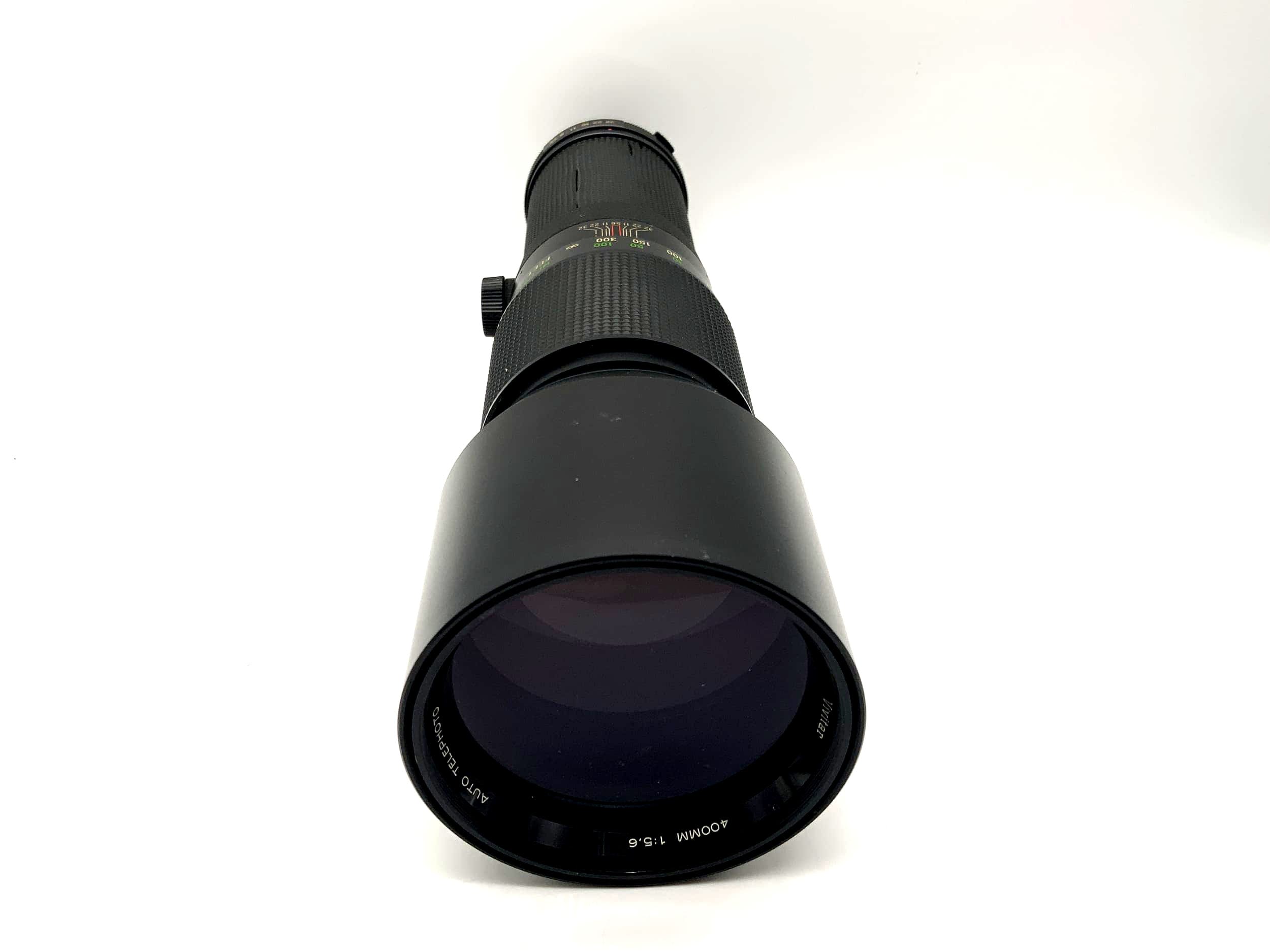 Vivitar 400mm 1:5.6 Objektiv Auto Telephoto Kamera Camera Lens (Minolta MD)