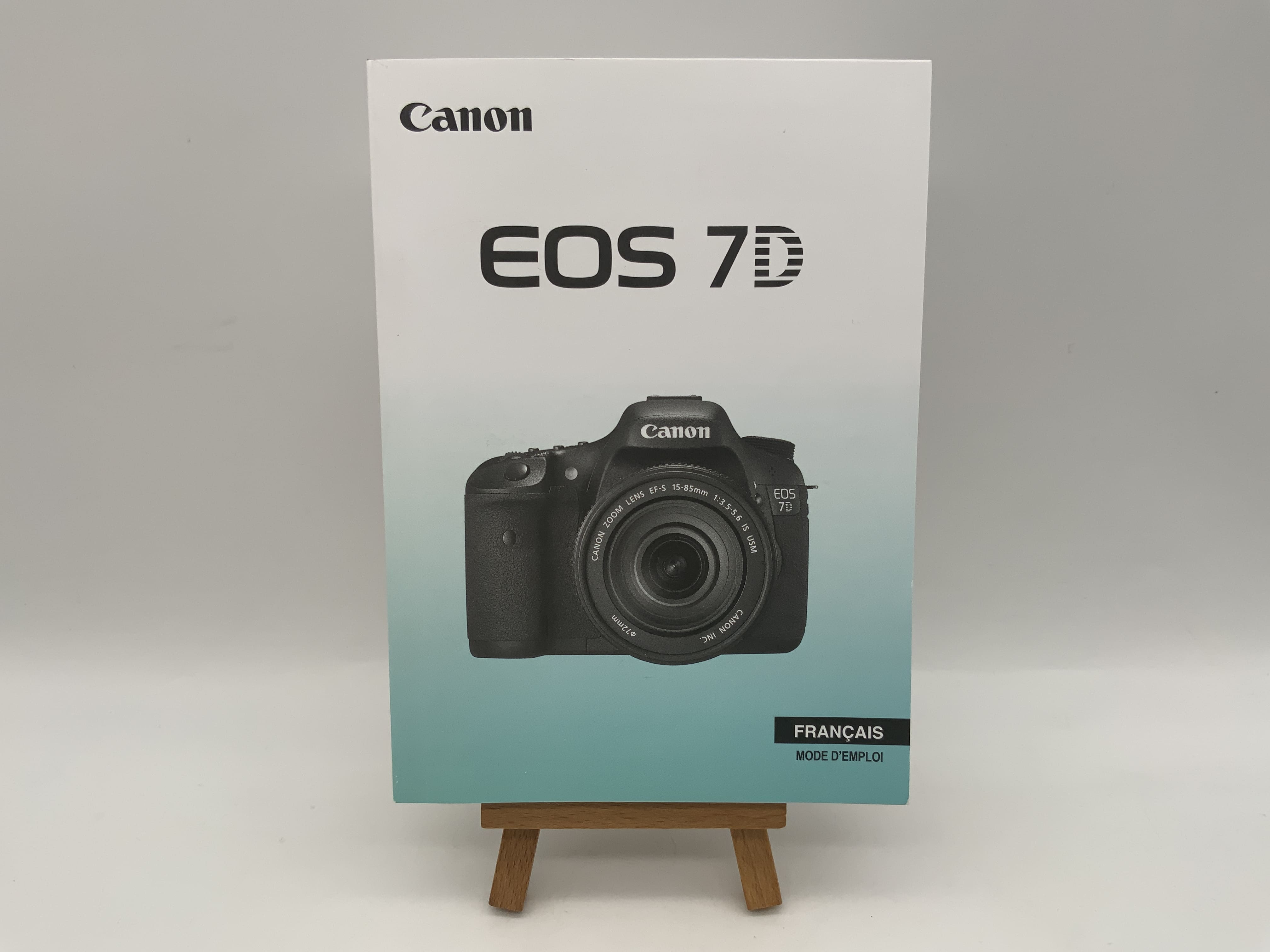 Canon EOS 7D Gebrauchsanweisung Bedienungsanleitung Französisch