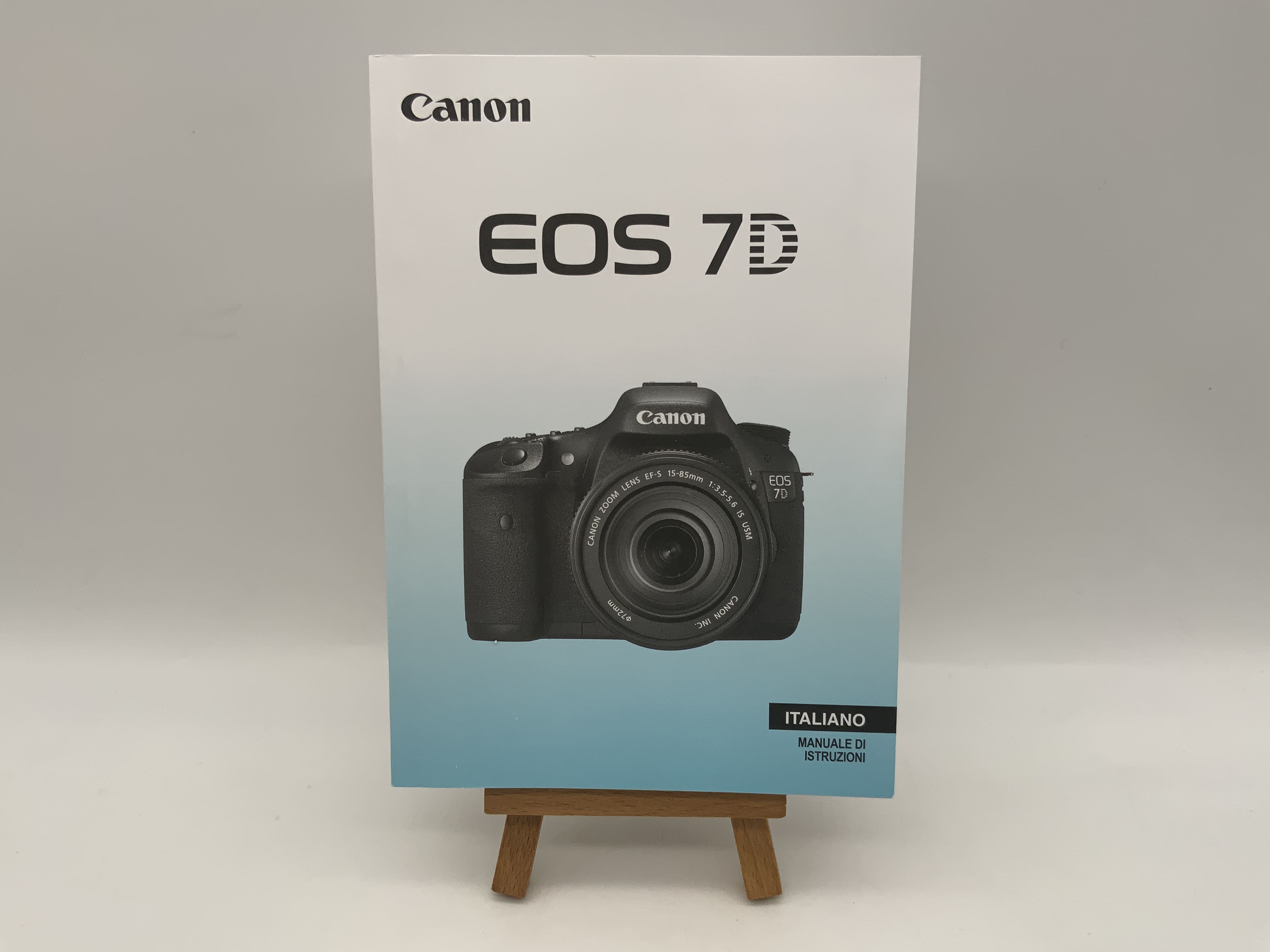 Canon EOS 7D Gebrauchsanweisung Bedienungsanleitung Italienisch