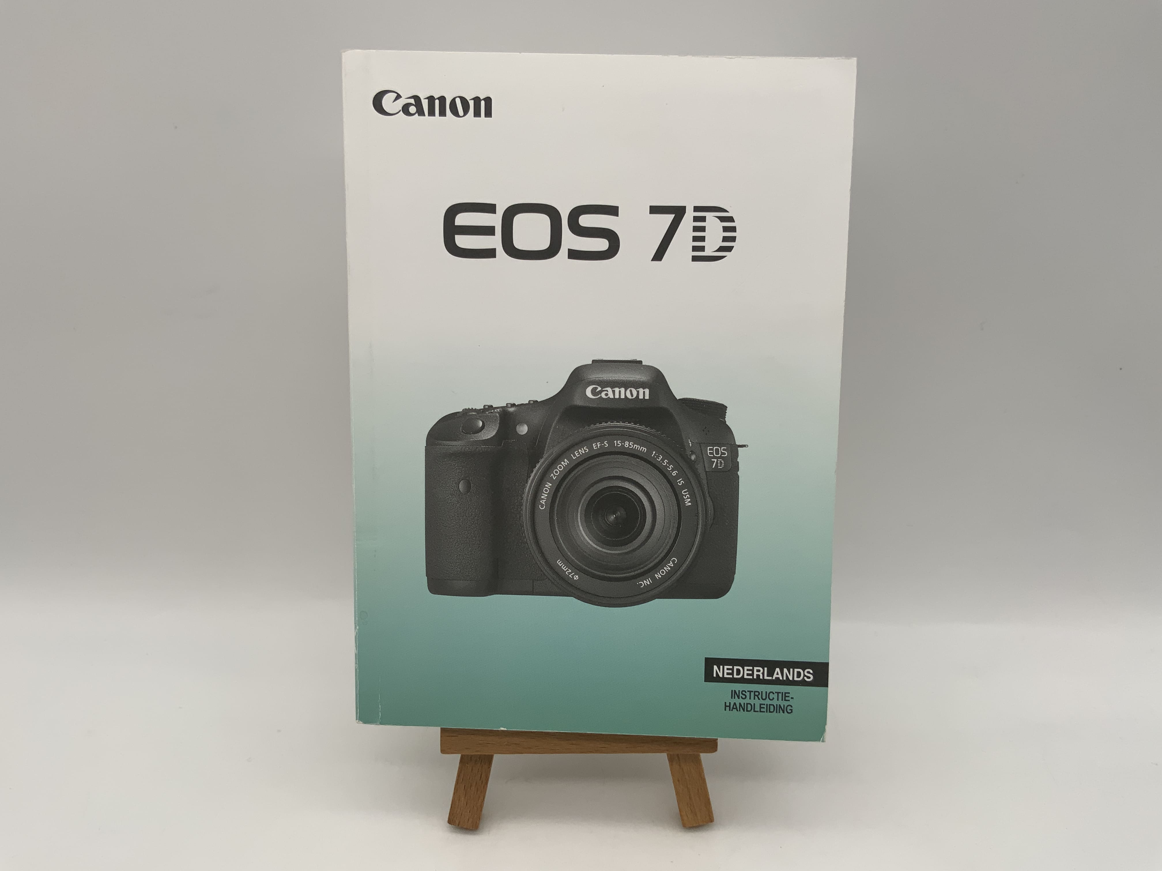 Canon EOS 7D Gebrauchsanweisung Bedienungsanleitung Niederländisch