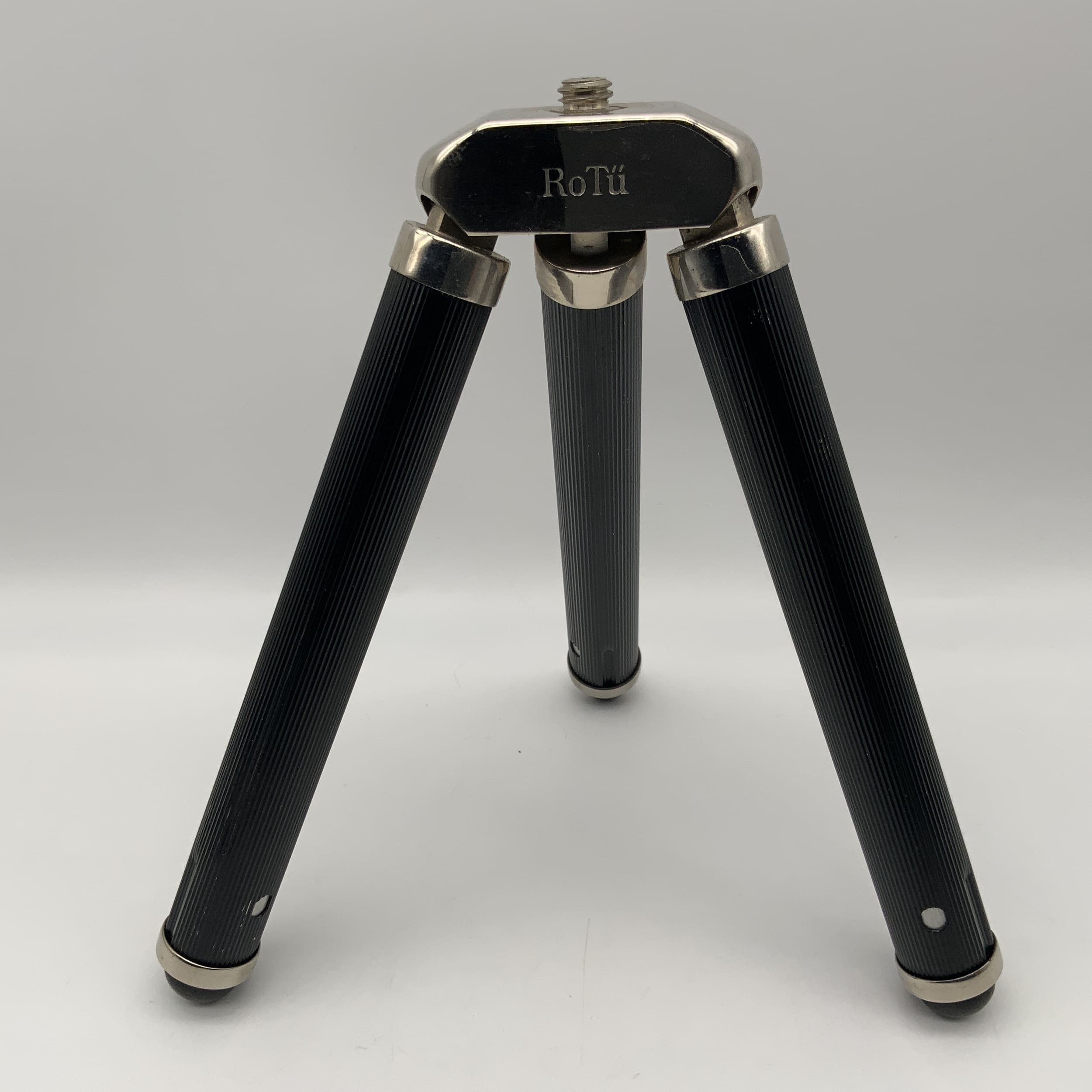 Rotu Tischstativ schwarz Tripod Dreibein Taschenstativ