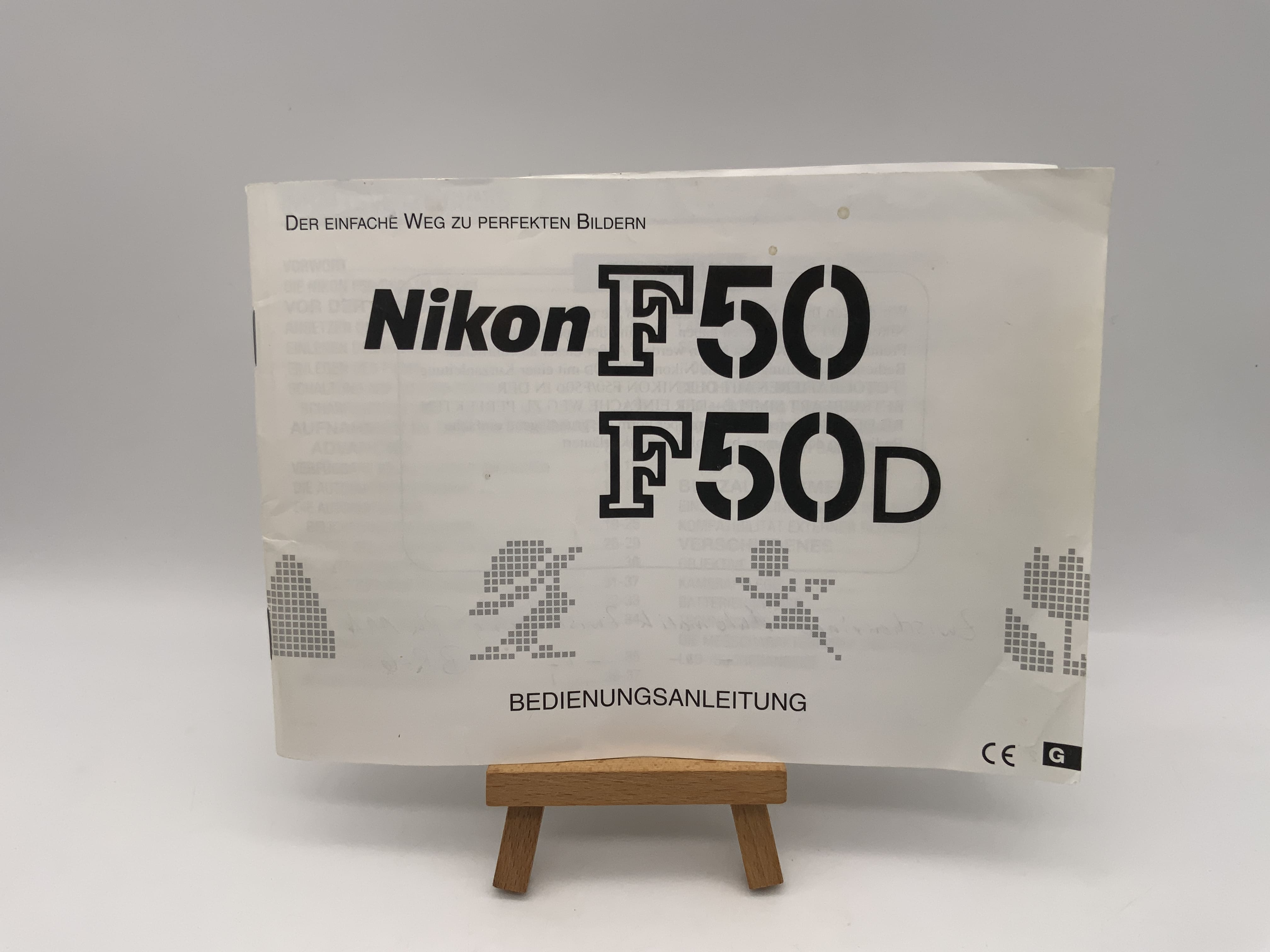Nikon F50 / F50D Gebrauchsanweisung Bedienungsanleitung Deutsch