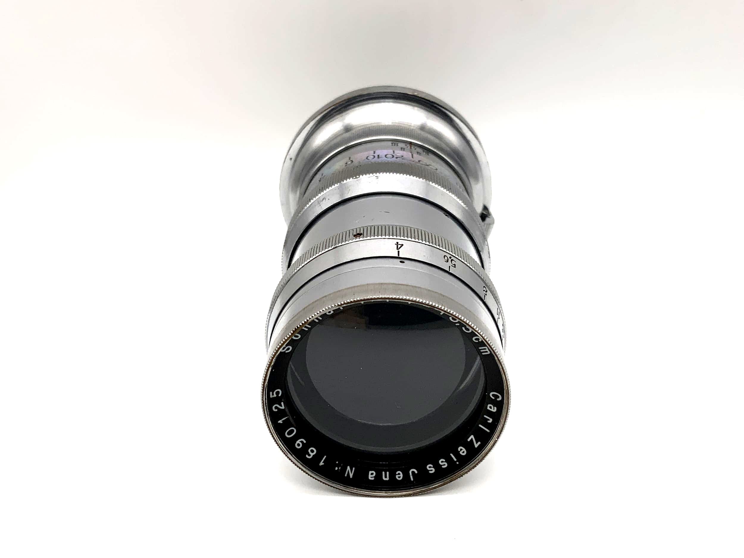 Carl Zeiss 13,5cm 1:4 Objektiv Sonnar 135mm Kamera Camera Lens (Contax RF)