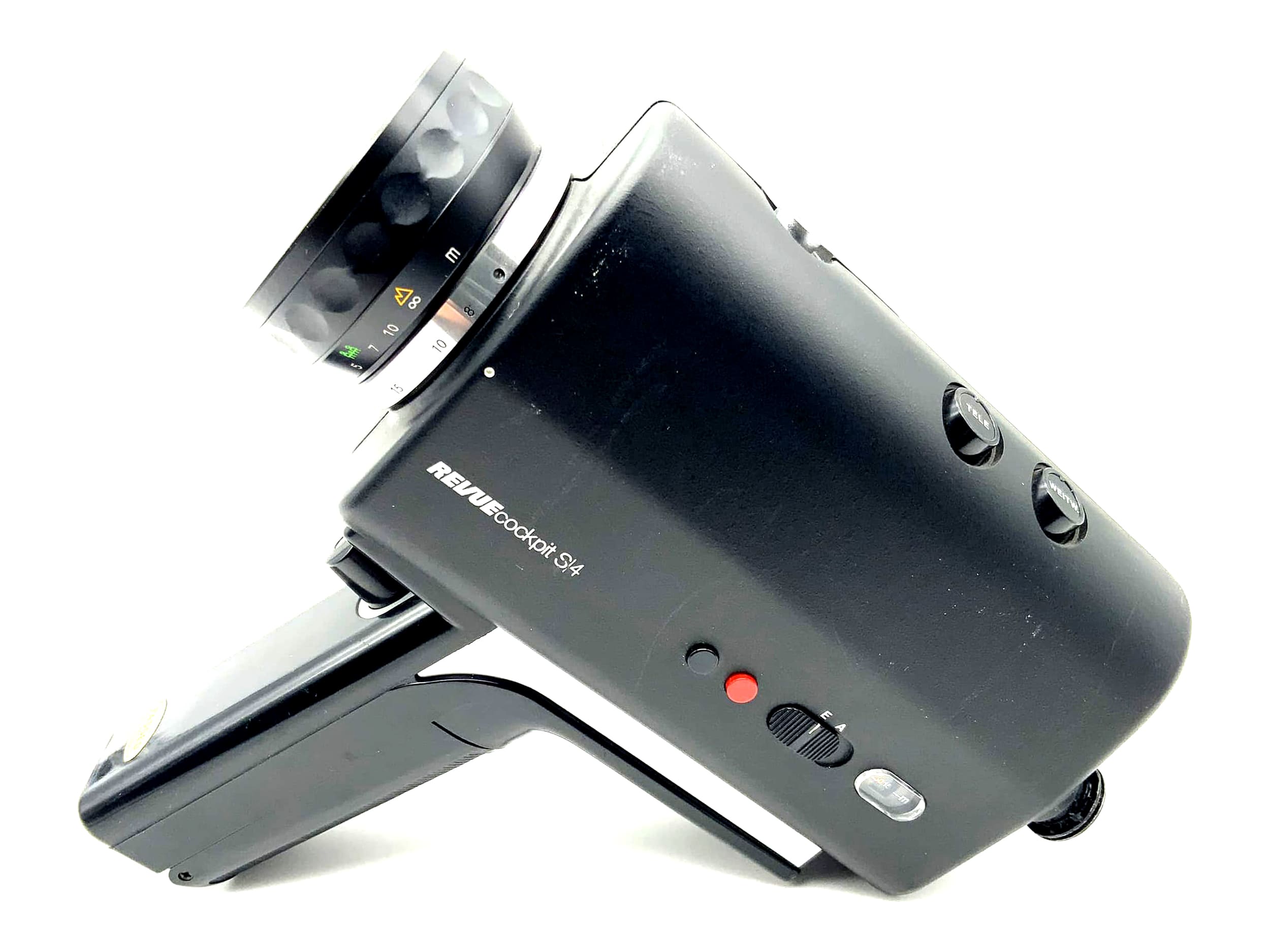 Revue cockpit S4 Filmkamera mit F:1.7 8-32mm Super 8 Kamera movie camera