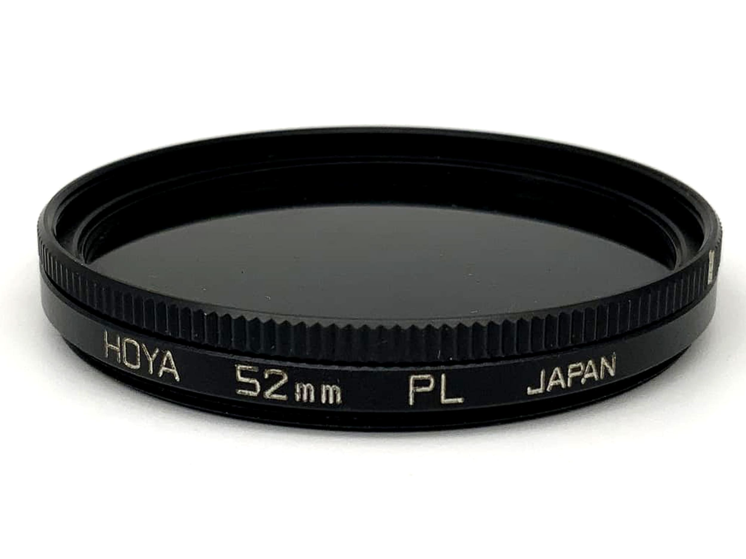 Hoya Polfilter PL Filter 52mm Kreisförmig Filtergewinde M52