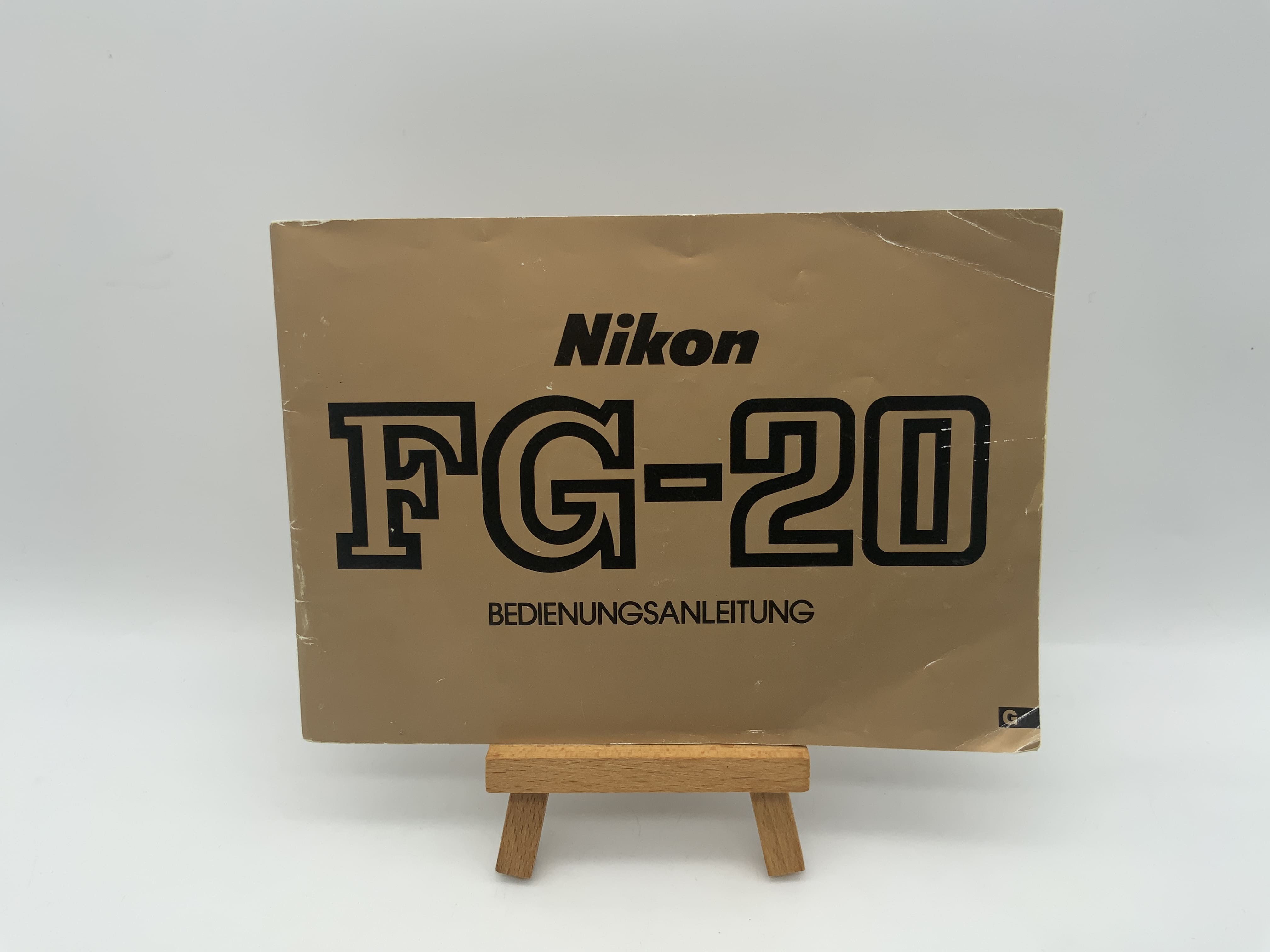 Nikon FG-20 Gebrauchsanweisung Bedienungsanleitung Deutsch