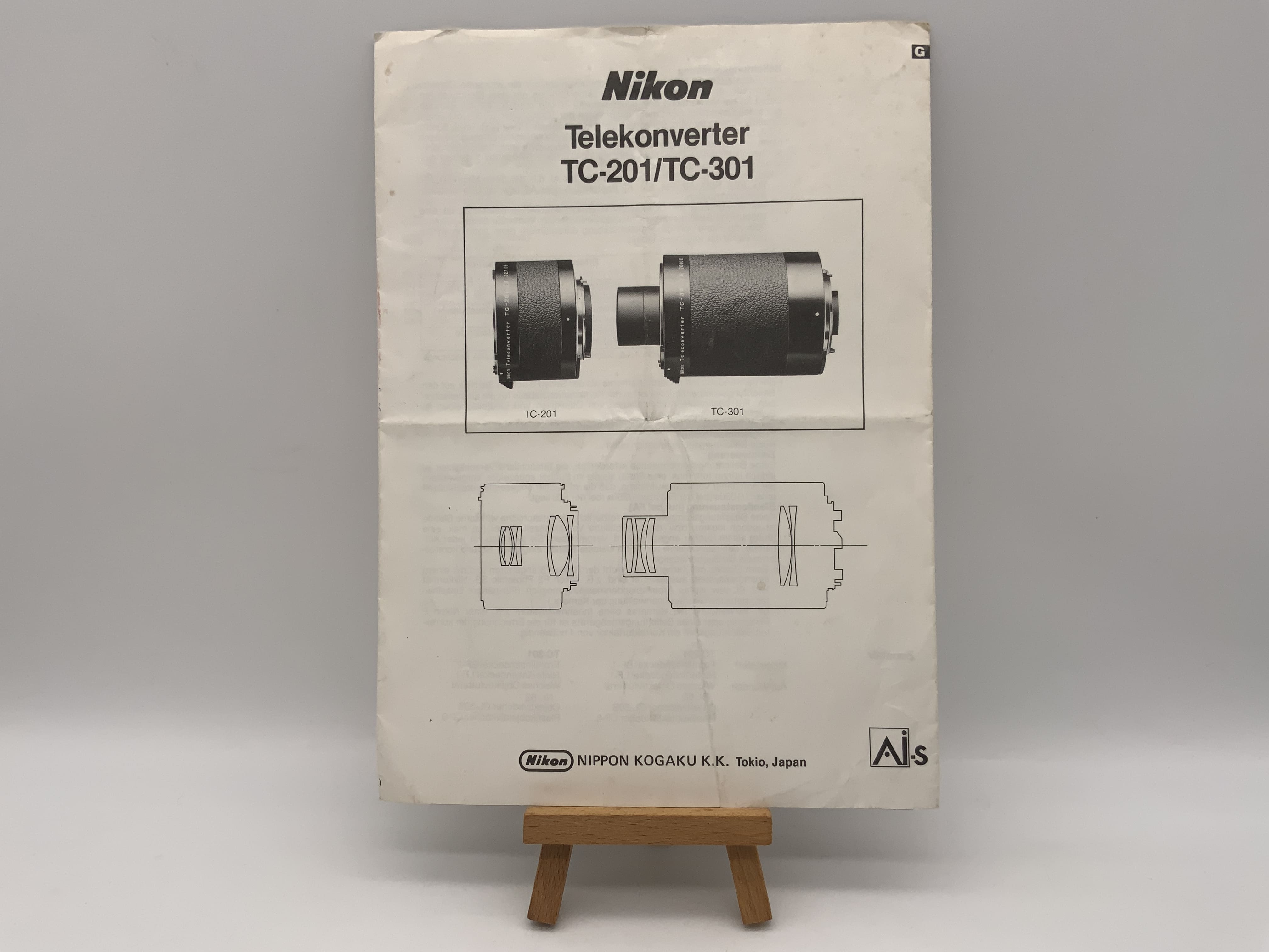 Nikon Telekonverter TC-201 / TC-301 Bedienungsanleitung Deutsch