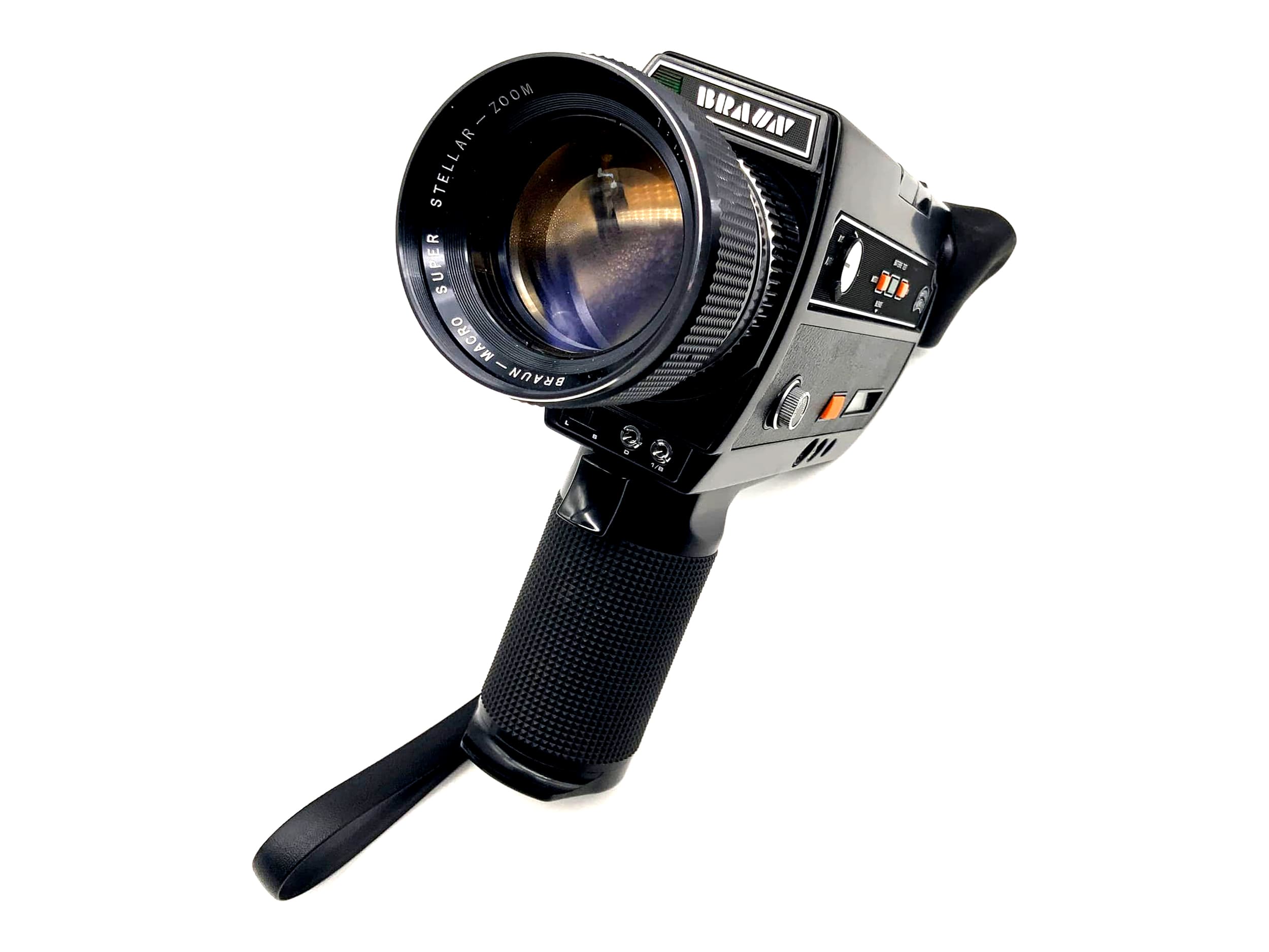 Braun MZ 864 Filmkamera Macro Stellar Zoom 1.7 8-64 Super 8 Kamera movie camera