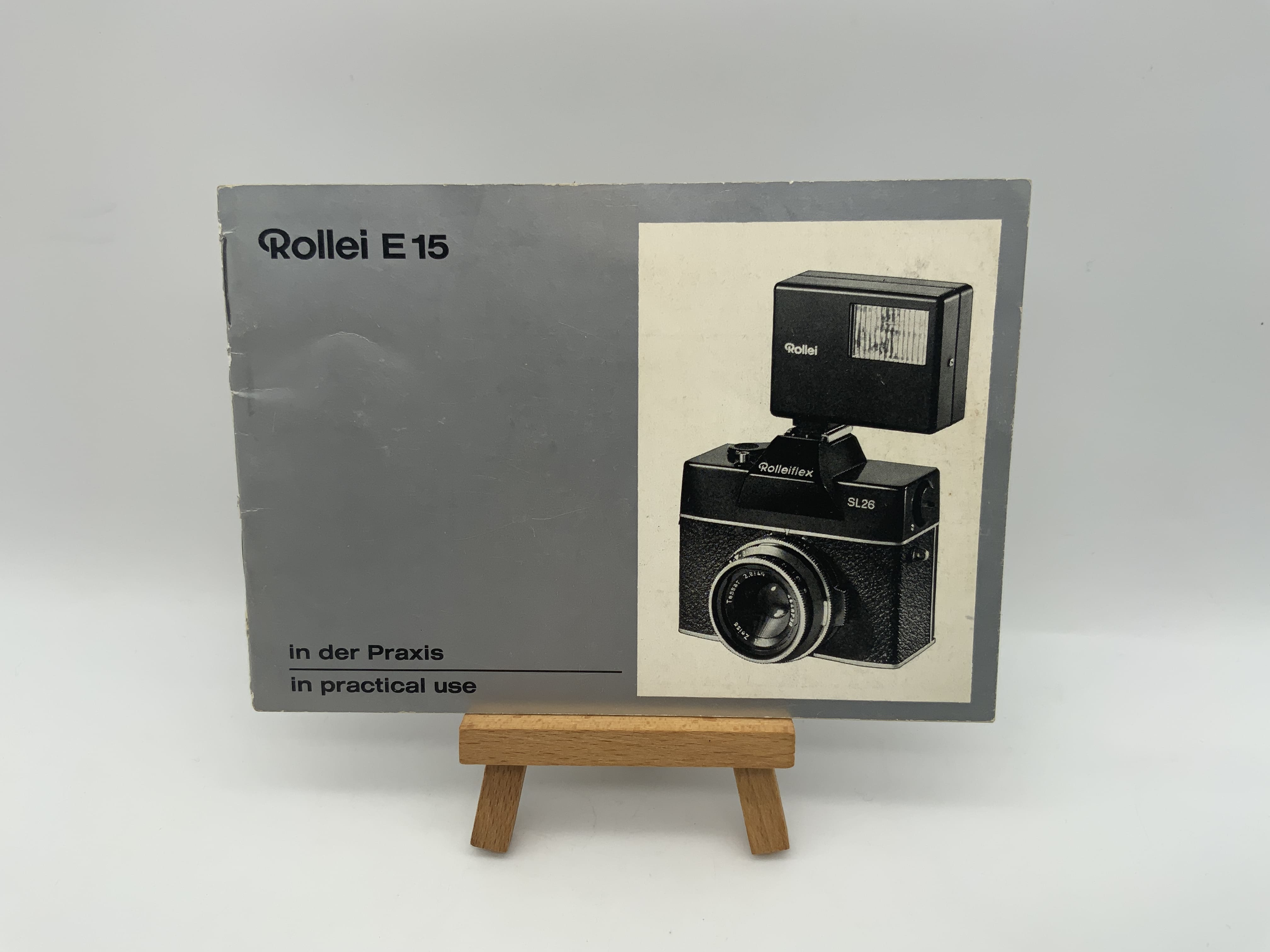 Rollei E 15 Gebrauchsanweisung Bedienungsanleitung Deutsch